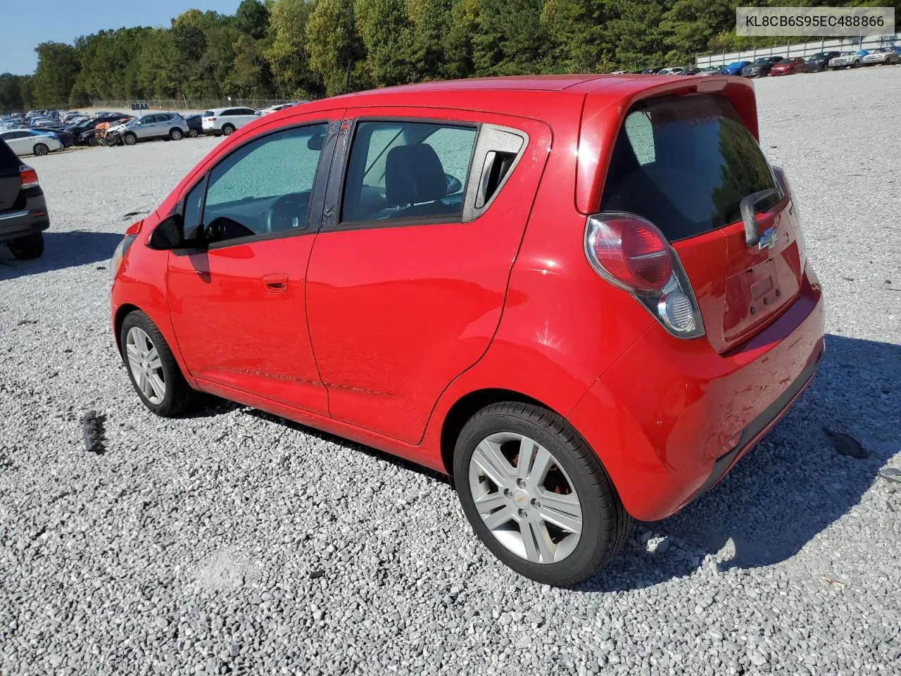 2014 Chevrolet Spark Ls VIN: KL8CB6S95EC488866 Lot: 69188604