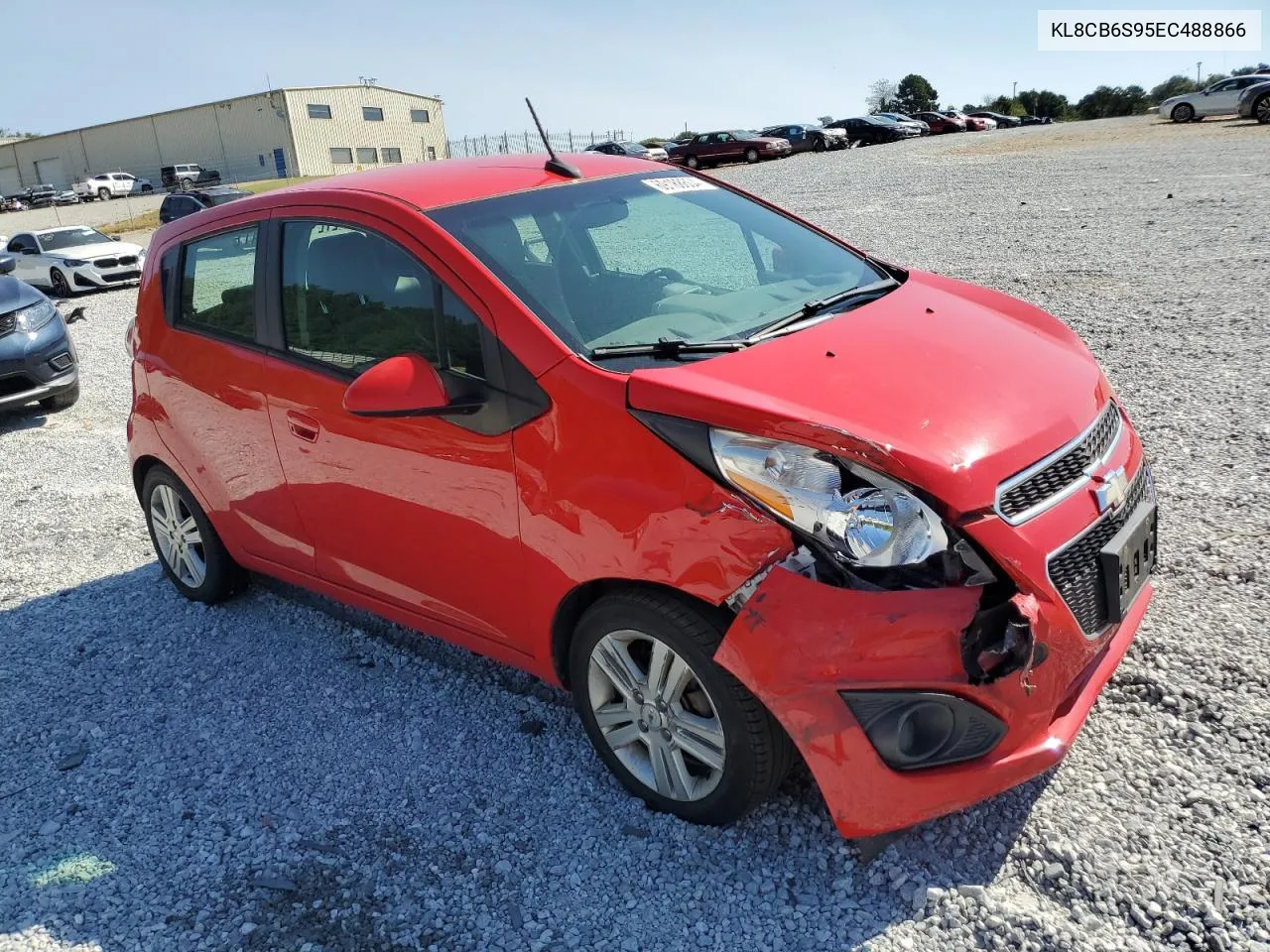 KL8CB6S95EC488866 2014 Chevrolet Spark Ls