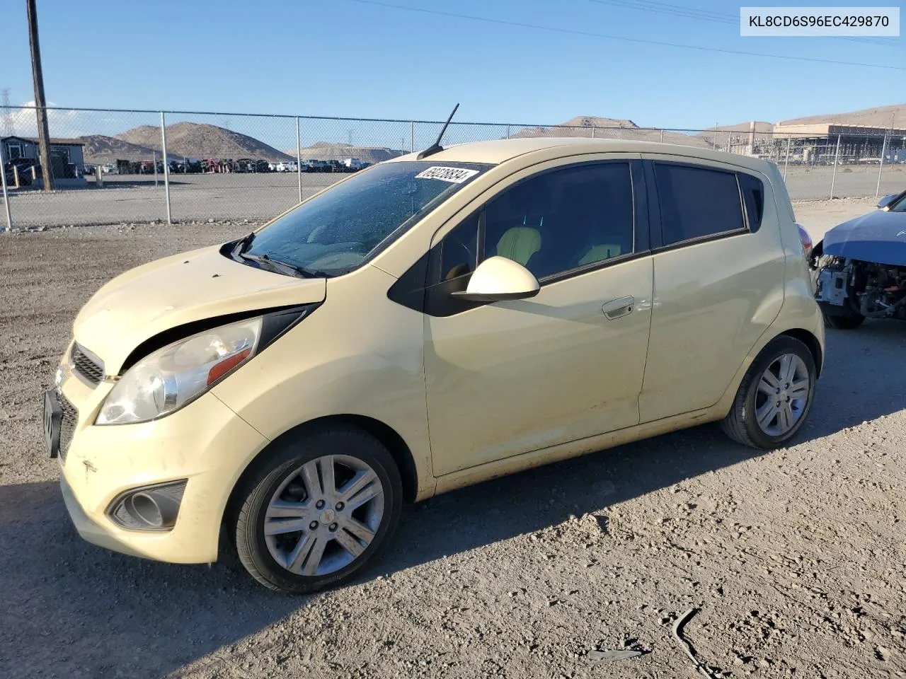 KL8CD6S96EC429870 2014 Chevrolet Spark 1Lt