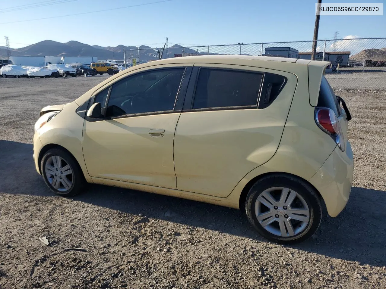 KL8CD6S96EC429870 2014 Chevrolet Spark 1Lt