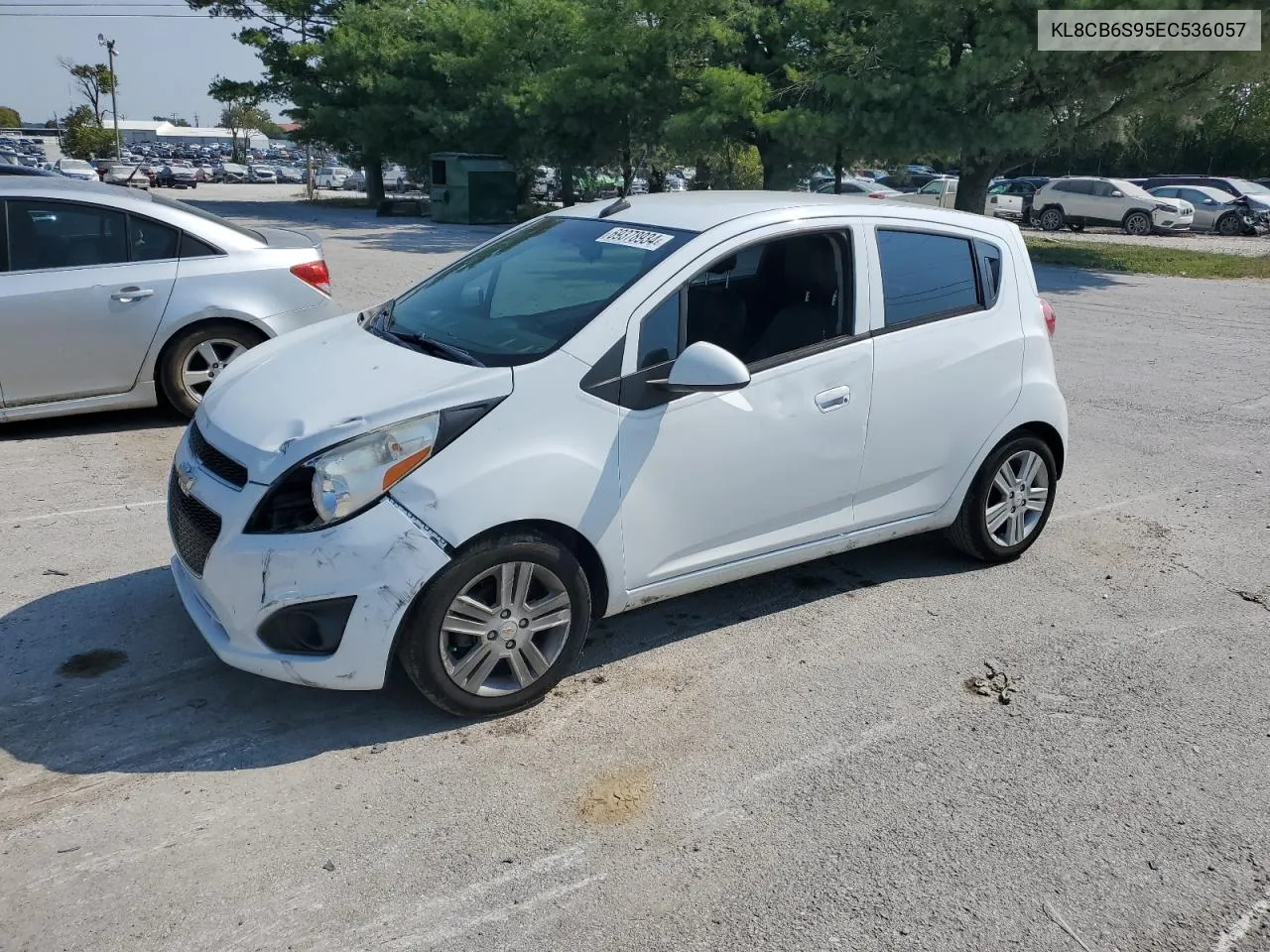 2014 Chevrolet Spark Ls VIN: KL8CB6S95EC536057 Lot: 69378934