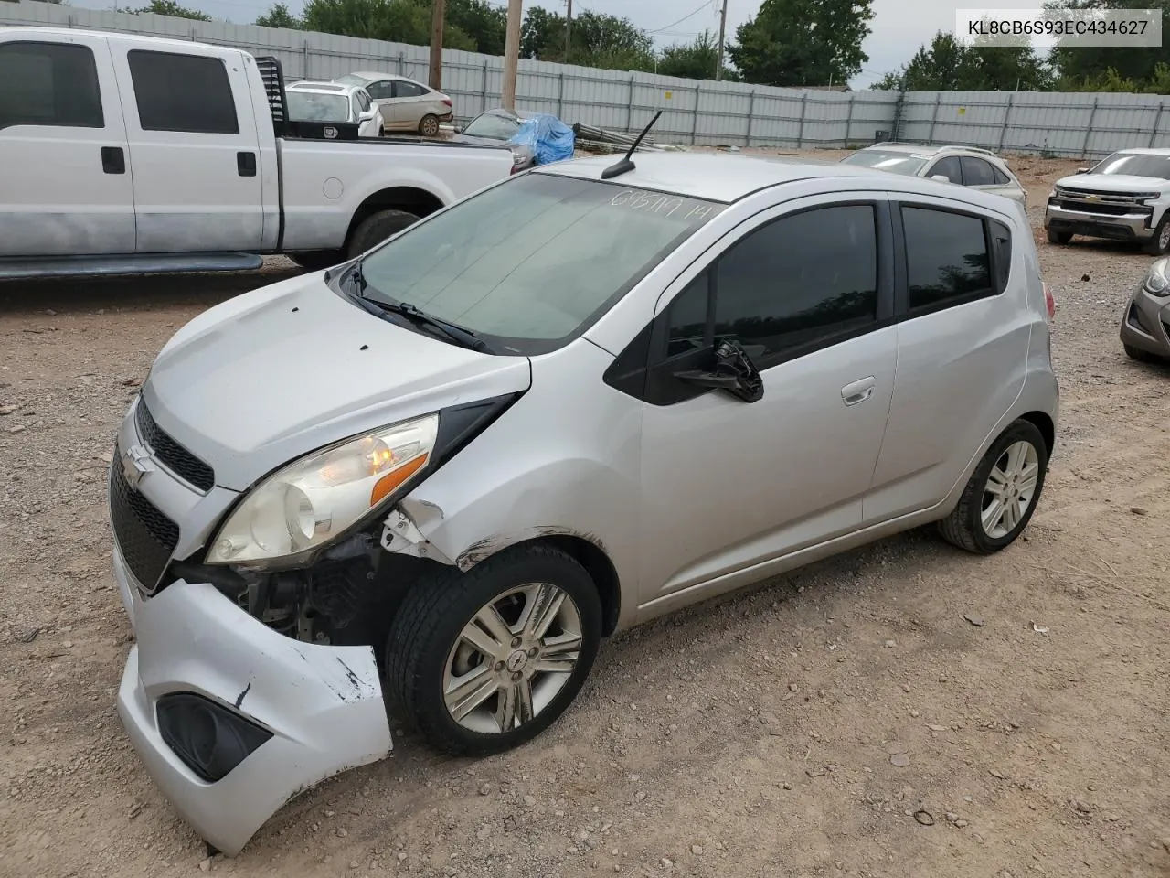 2014 Chevrolet Spark Ls VIN: KL8CB6S93EC434627 Lot: 69511914