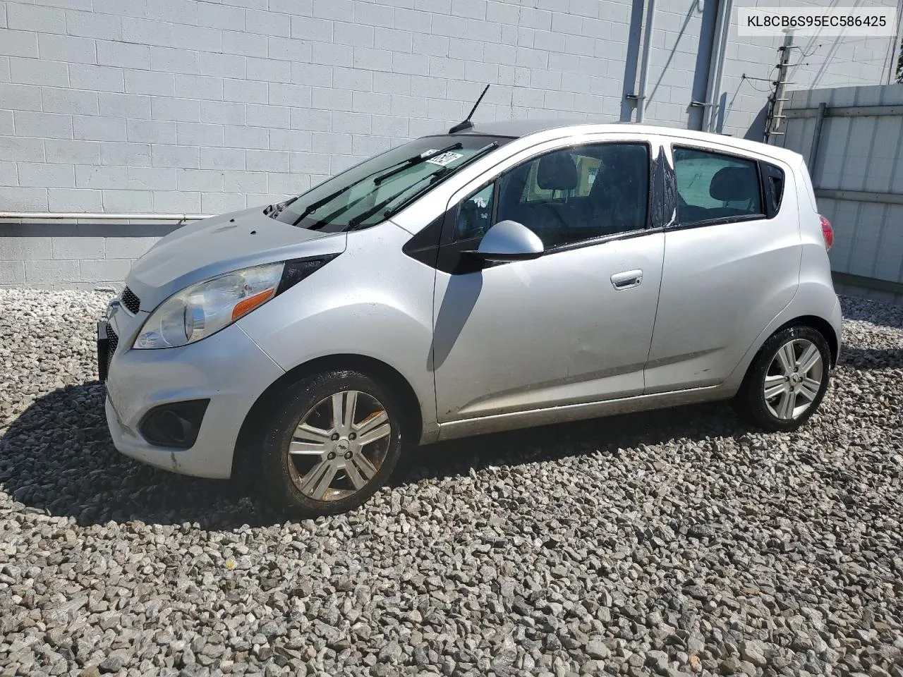 2014 Chevrolet Spark Ls VIN: KL8CB6S95EC586425 Lot: 69922634