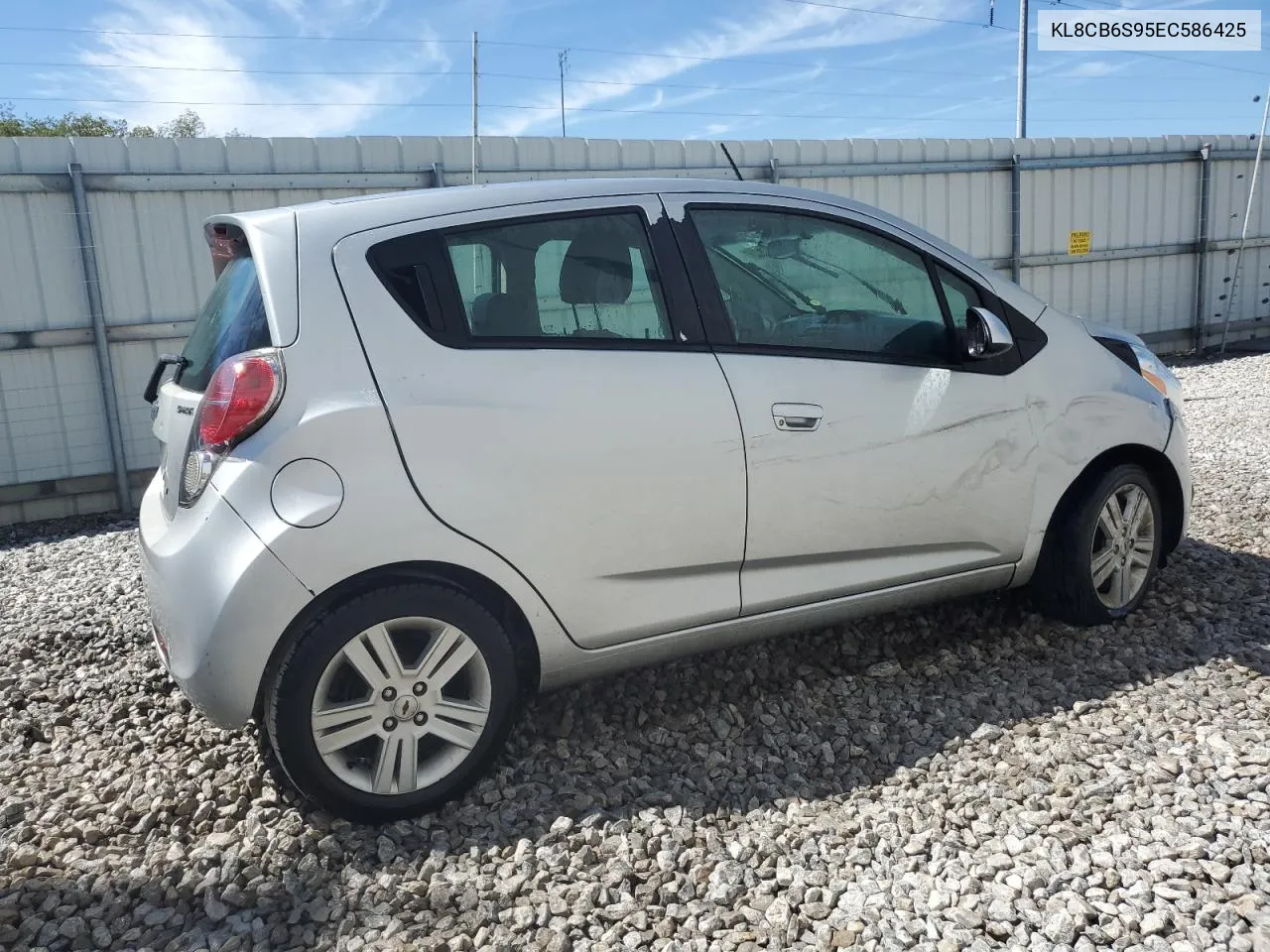 2014 Chevrolet Spark Ls VIN: KL8CB6S95EC586425 Lot: 69922634