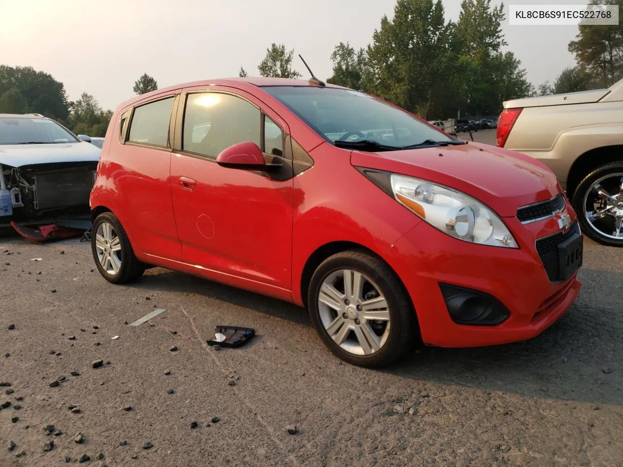 2014 Chevrolet Spark Ls VIN: KL8CB6S91EC522768 Lot: 70172954