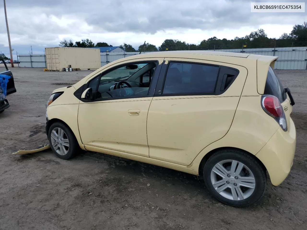 2014 Chevrolet Spark Ls VIN: KL8CB6S91EC475354 Lot: 70388414