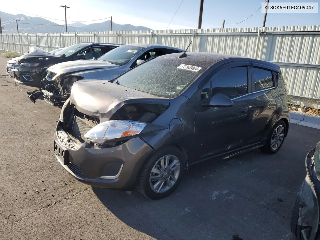 2014 Chevrolet Spark Ev 1Lt VIN: KL8CK6S01EC409047 Lot: 71109404