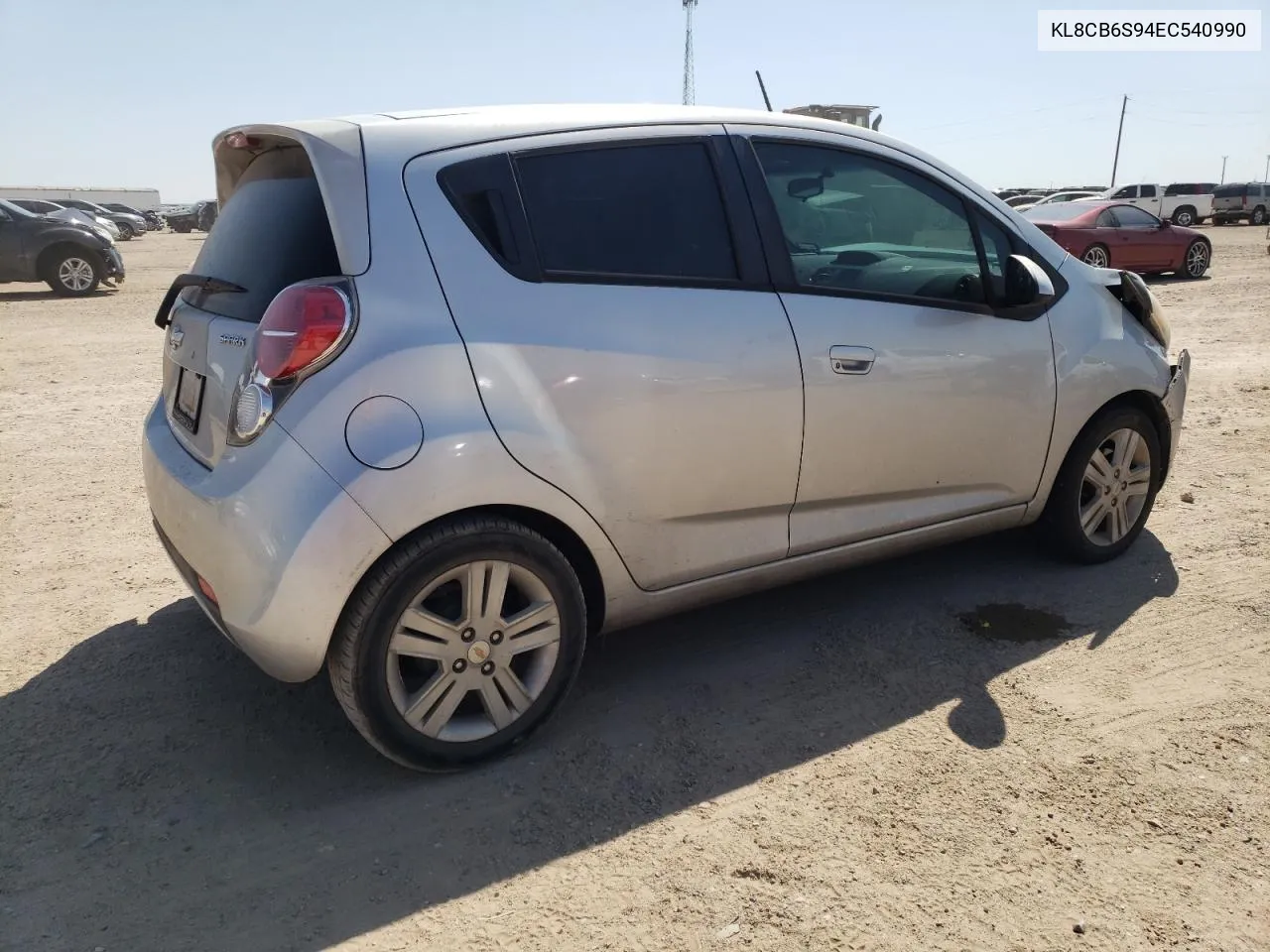 2014 Chevrolet Spark Ls VIN: KL8CB6S94EC540990 Lot: 71232084