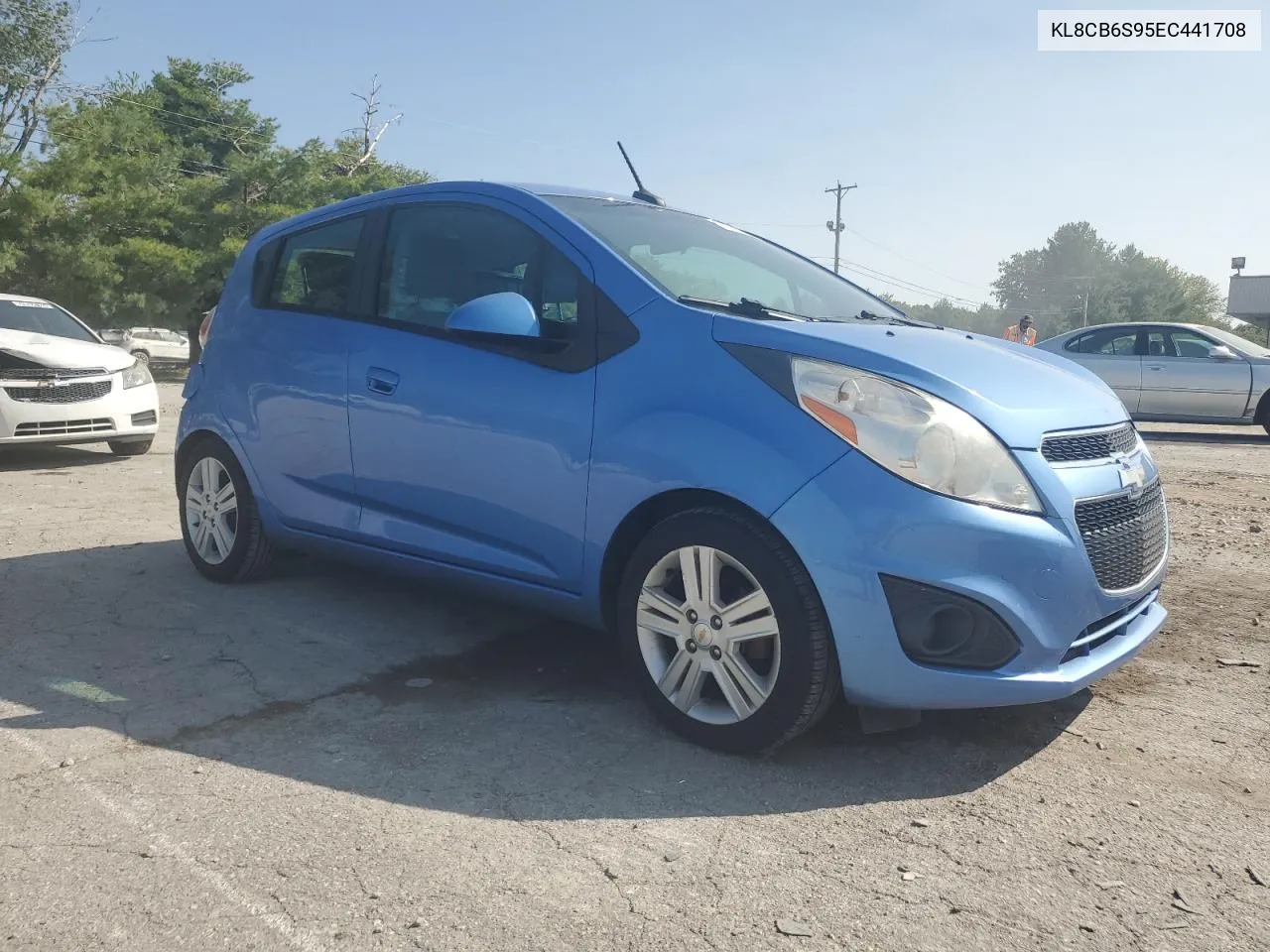 2014 Chevrolet Spark Ls VIN: KL8CB6S95EC441708 Lot: 71261984