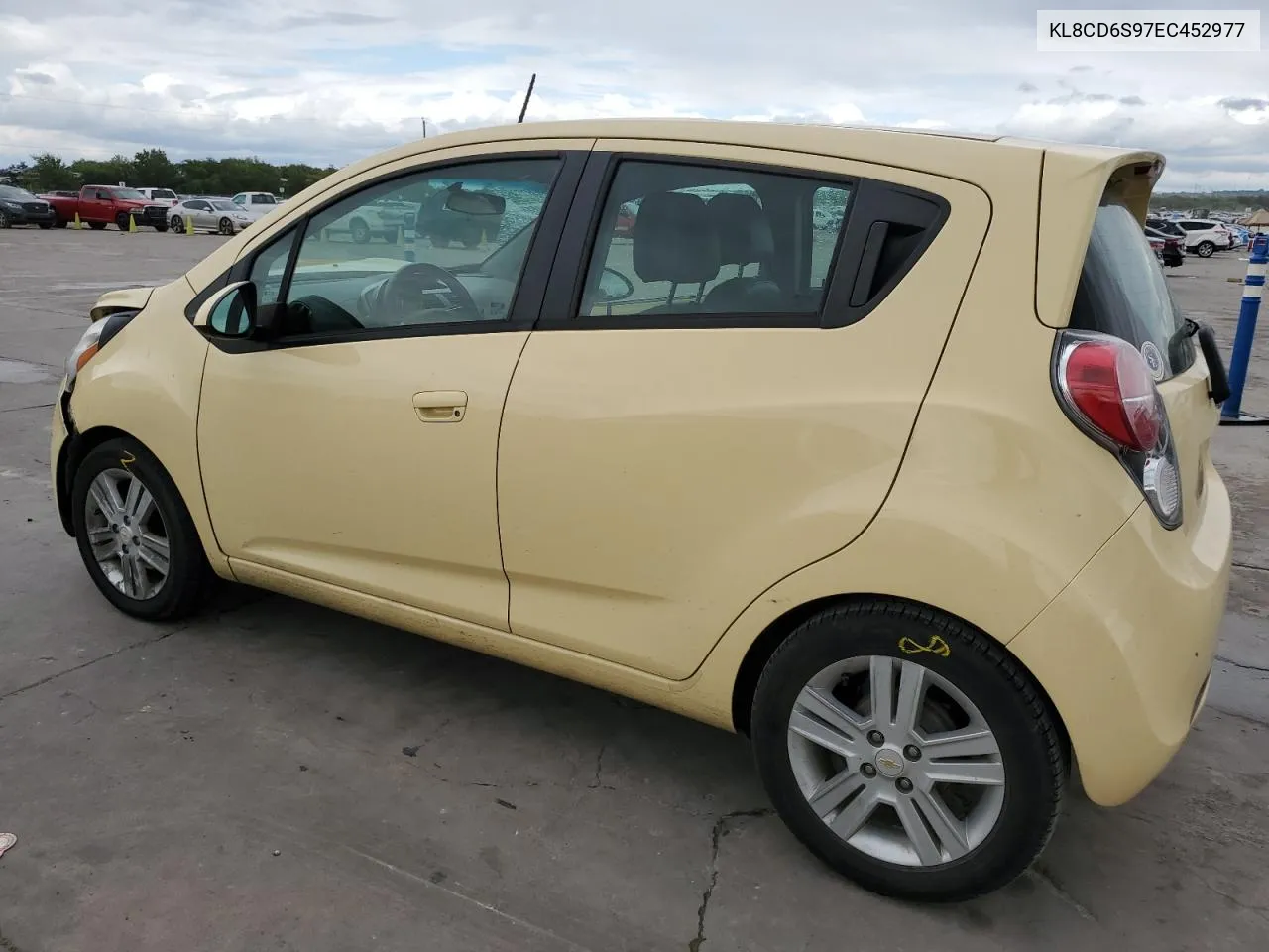 2014 Chevrolet Spark 1Lt VIN: KL8CD6S97EC452977 Lot: 71277474