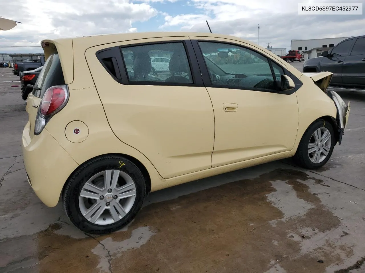 2014 Chevrolet Spark 1Lt VIN: KL8CD6S97EC452977 Lot: 71277474