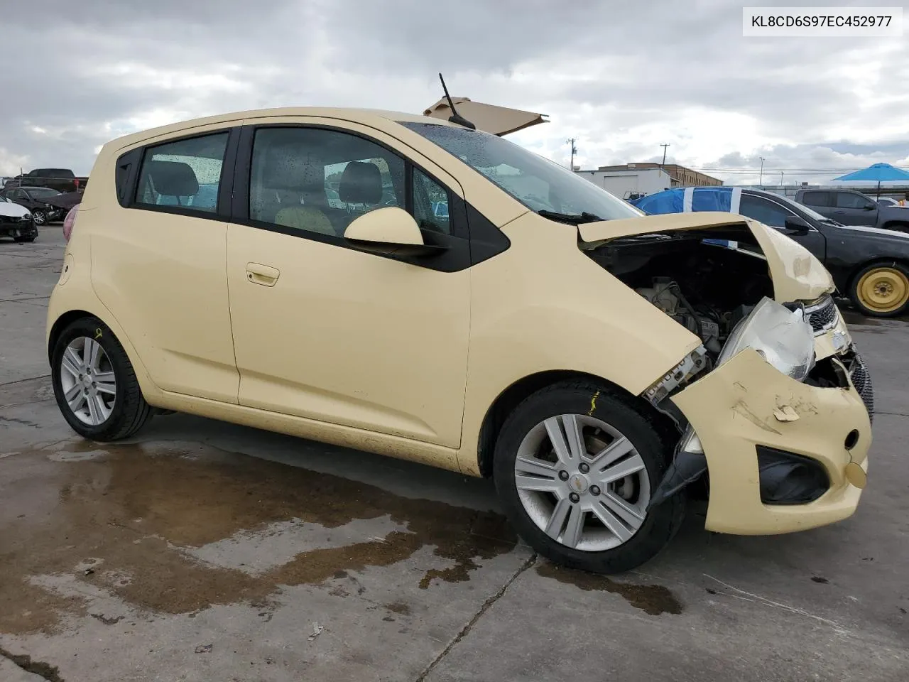 2014 Chevrolet Spark 1Lt VIN: KL8CD6S97EC452977 Lot: 71277474