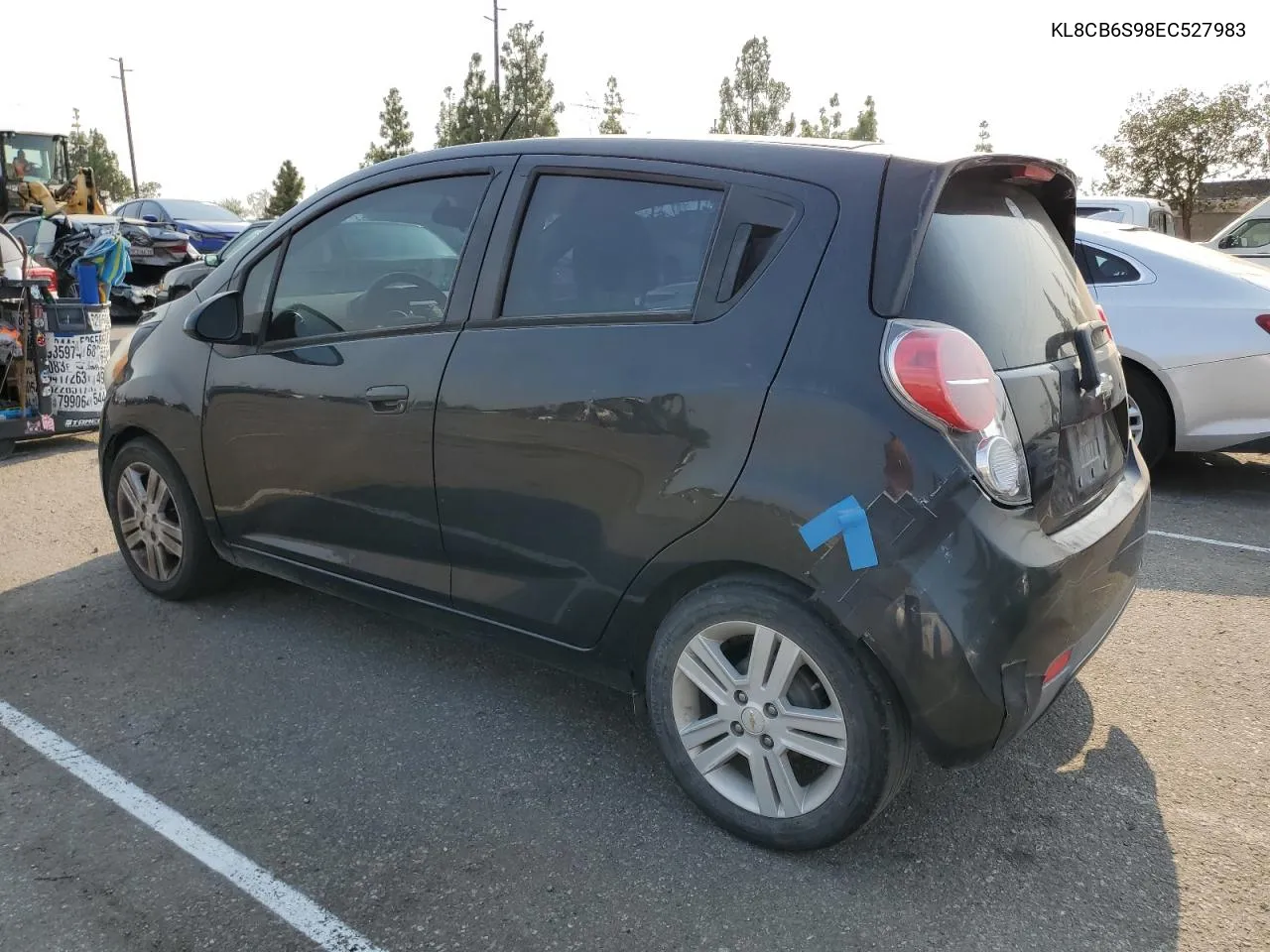 2014 Chevrolet Spark Ls VIN: KL8CB6S98EC527983 Lot: 71322064