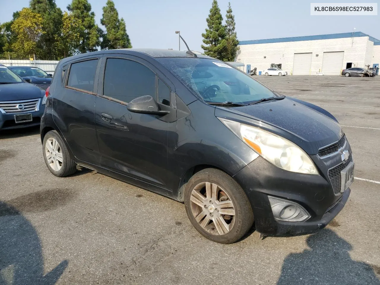 2014 Chevrolet Spark Ls VIN: KL8CB6S98EC527983 Lot: 71322064