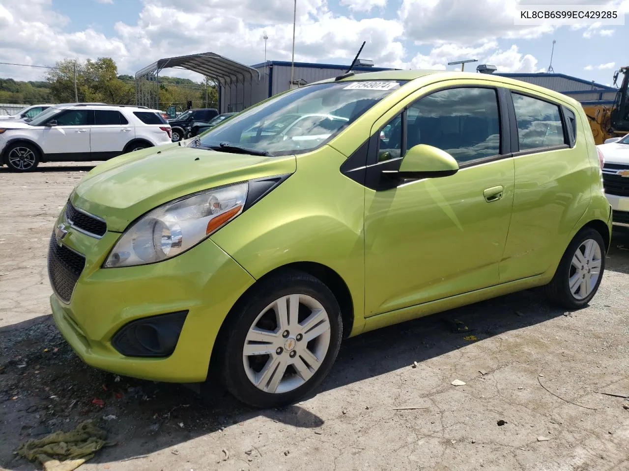 2014 Chevrolet Spark Ls VIN: KL8CB6S99EC429285 Lot: 71549074