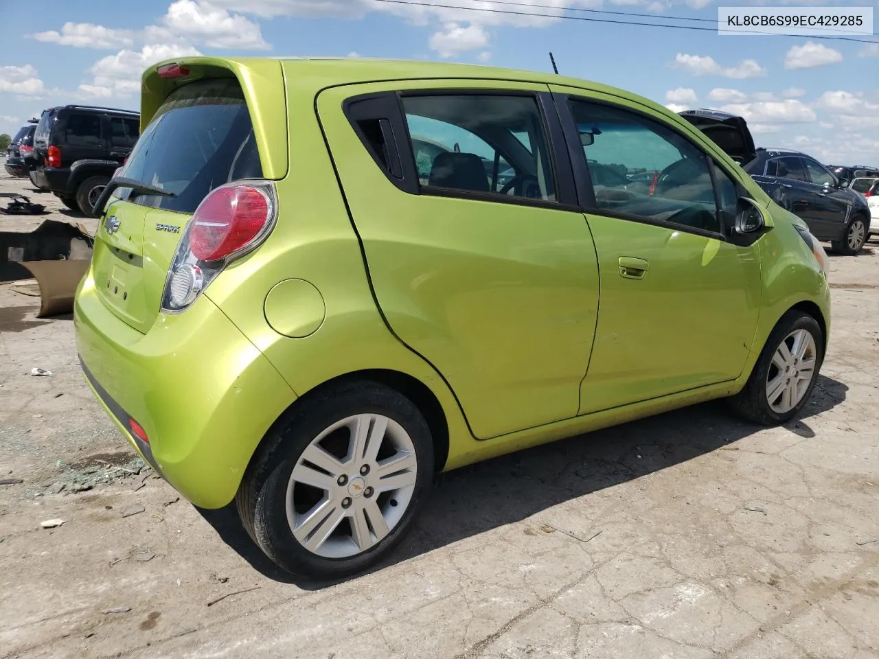 2014 Chevrolet Spark Ls VIN: KL8CB6S99EC429285 Lot: 71549074