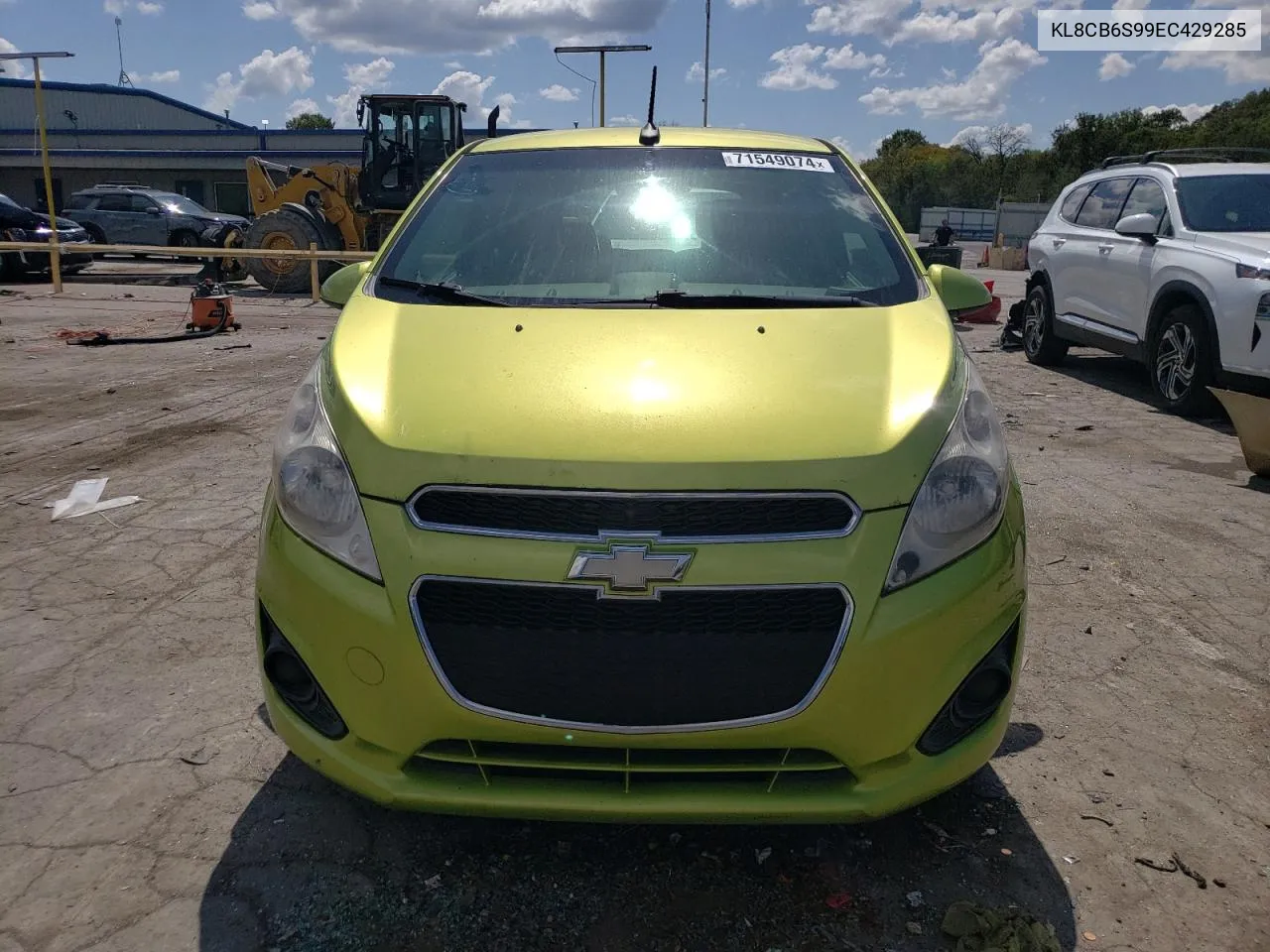 2014 Chevrolet Spark Ls VIN: KL8CB6S99EC429285 Lot: 71549074