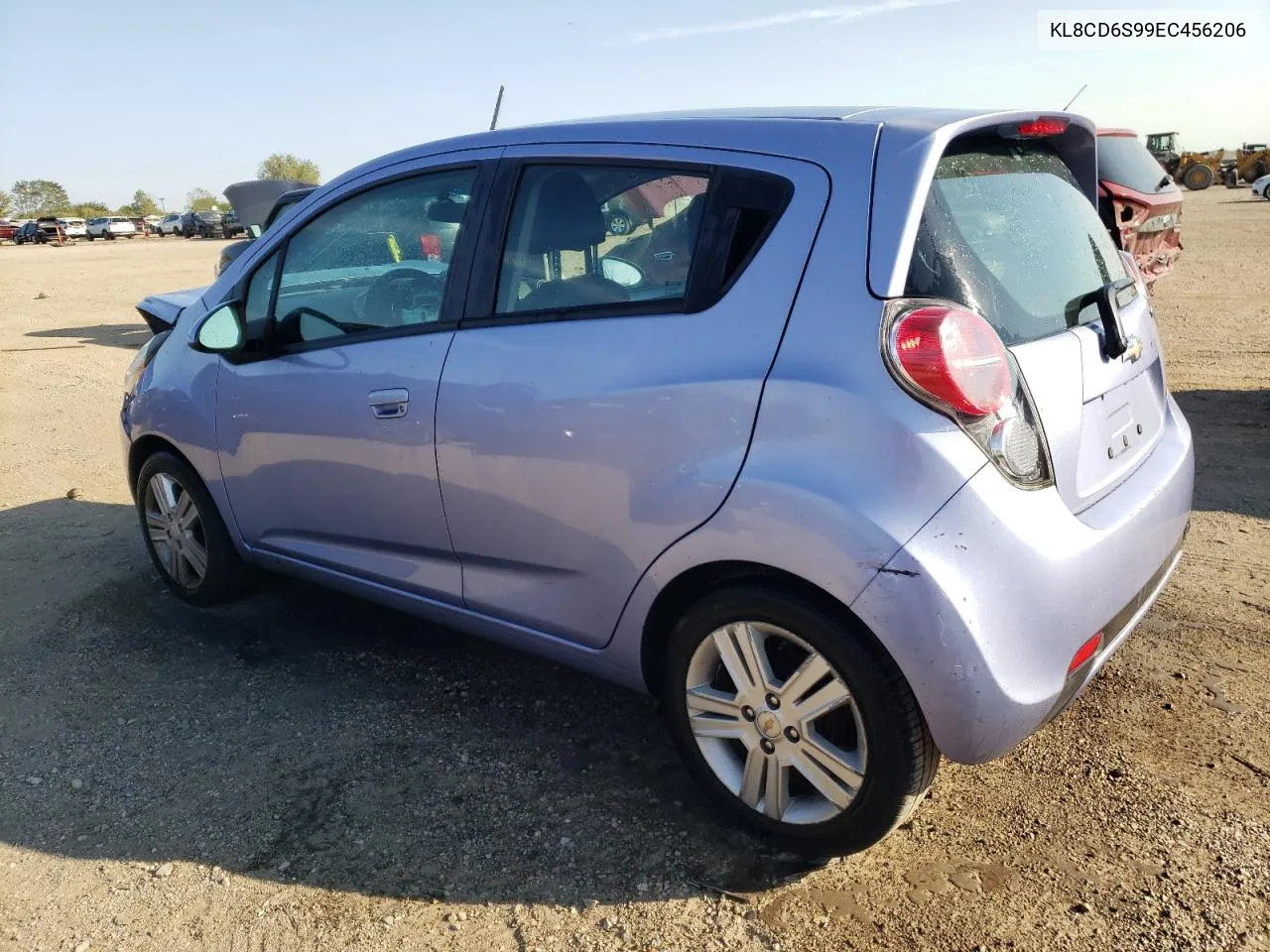 2014 Chevrolet Spark 1Lt VIN: KL8CD6S99EC456206 Lot: 71555204