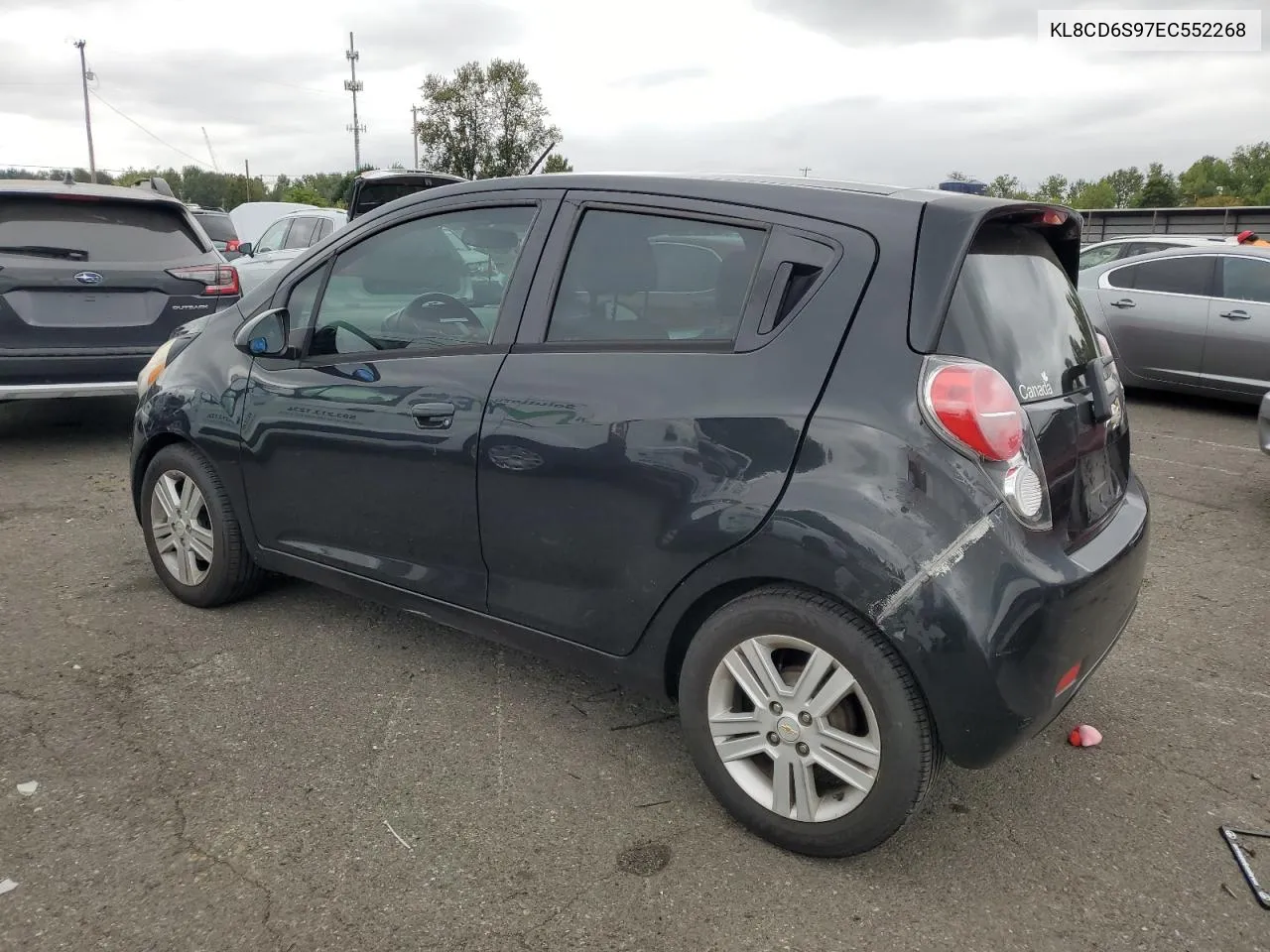 2014 Chevrolet Spark 1Lt VIN: KL8CD6S97EC552268 Lot: 71874514