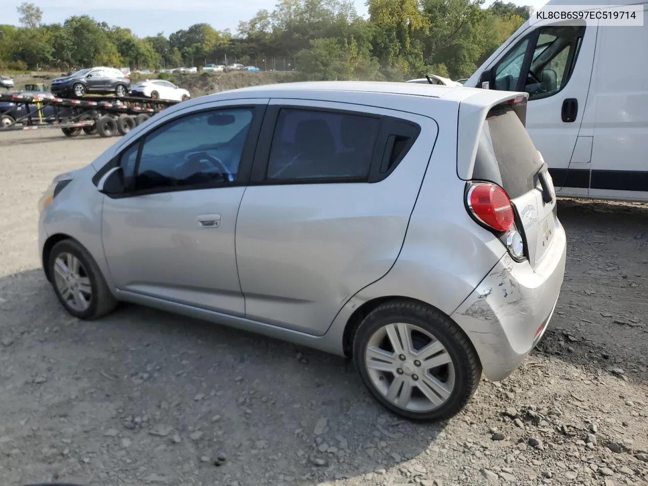 2014 Chevrolet Spark Ls VIN: KL8CB6S97EC519714 Lot: 71945604