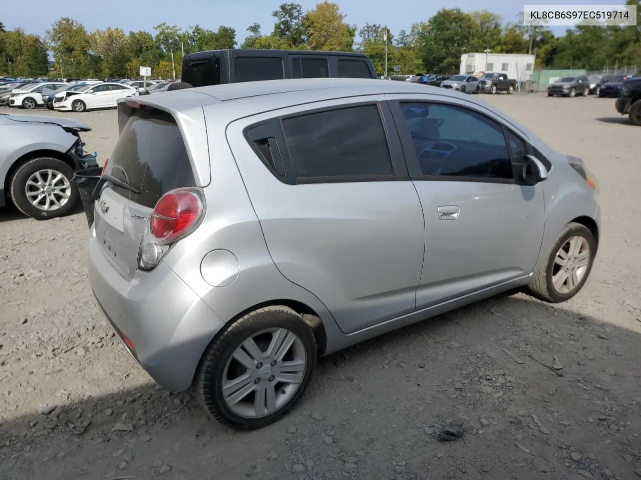 2014 Chevrolet Spark Ls VIN: KL8CB6S97EC519714 Lot: 71945604