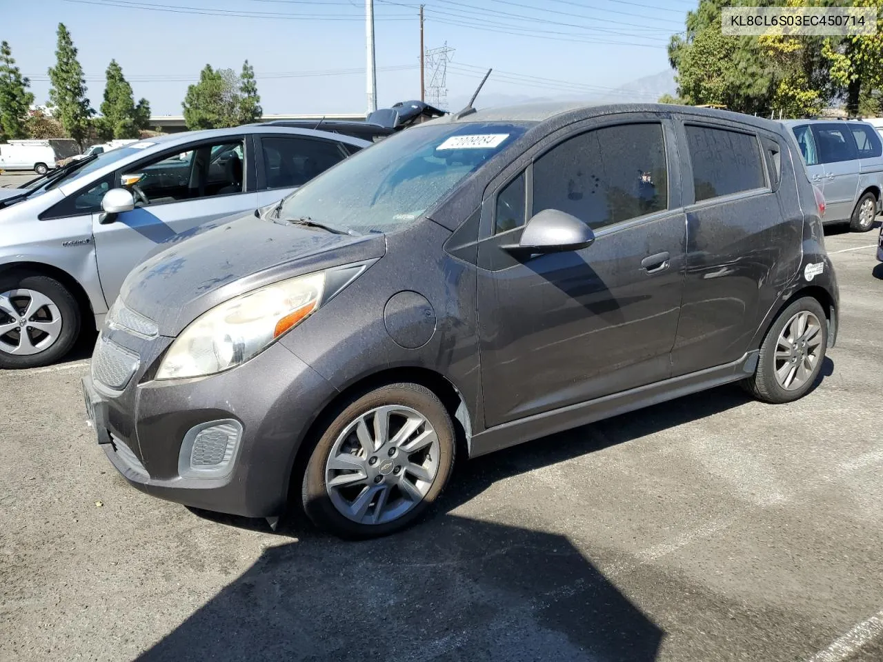 2014 Chevrolet Spark Ev 2Lt VIN: KL8CL6S03EC450714 Lot: 72009084