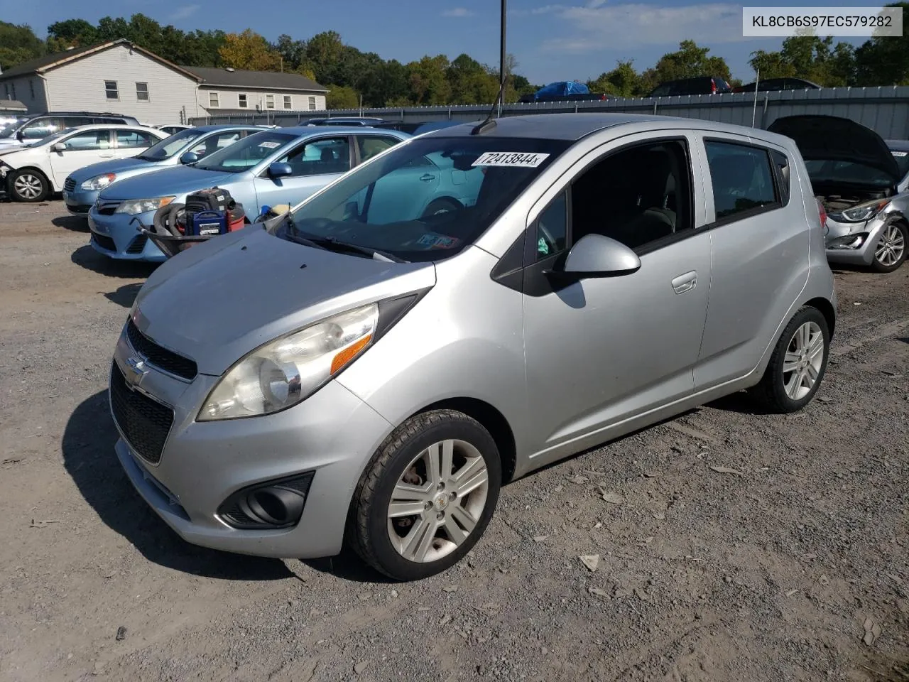 2014 Chevrolet Spark Ls VIN: KL8CB6S97EC579282 Lot: 72413844