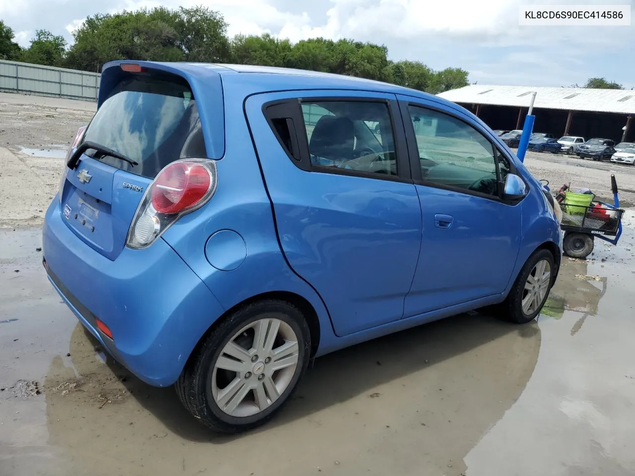 2014 Chevrolet Spark 1Lt VIN: KL8CD6S90EC414586 Lot: 72544194