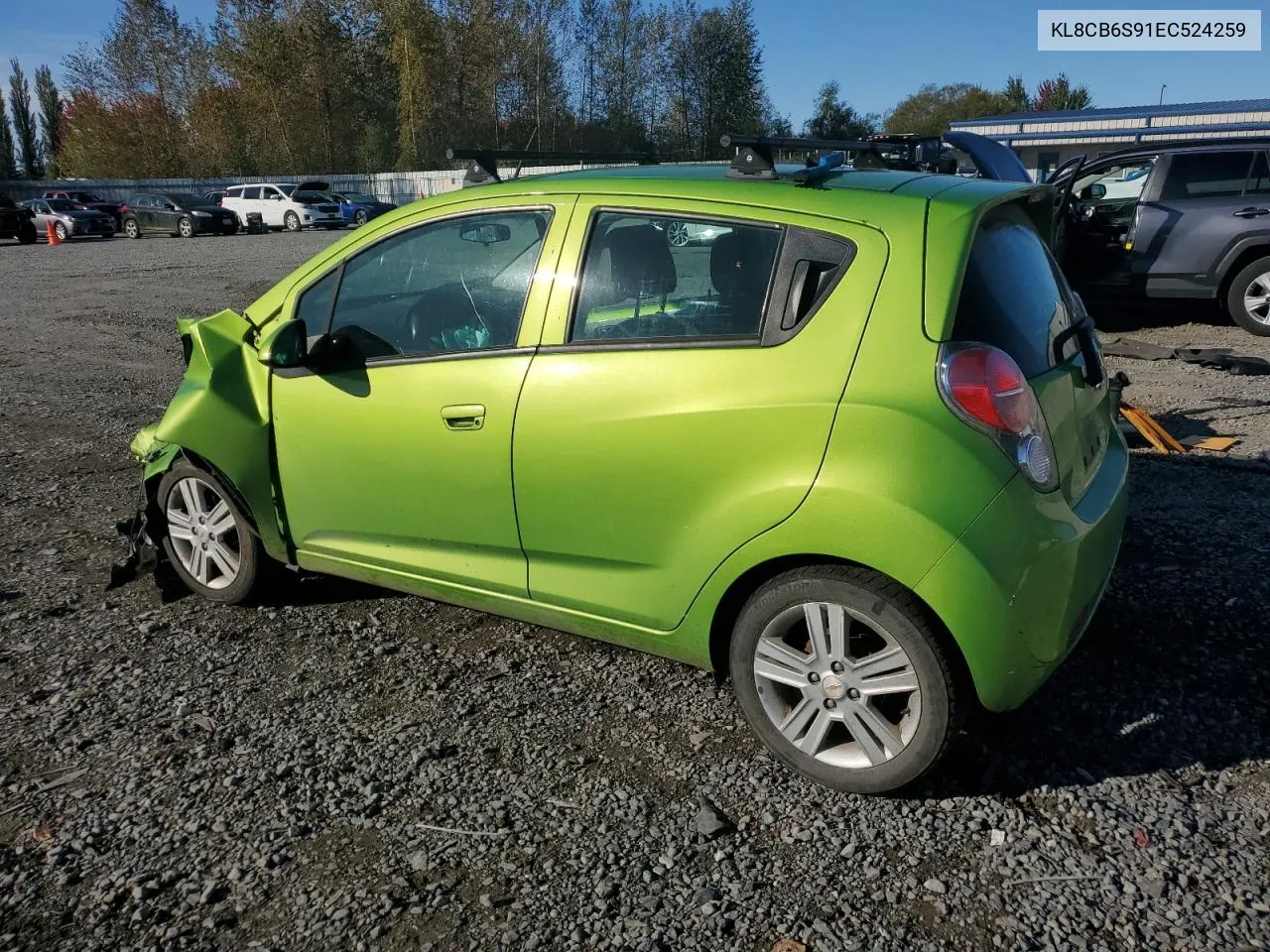 2014 Chevrolet Spark Ls VIN: KL8CB6S91EC524259 Lot: 72847314