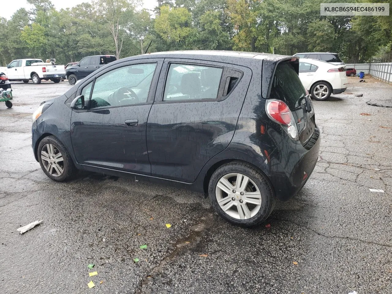 2014 Chevrolet Spark Ls VIN: KL8CB6S94EC486199 Lot: 72916444