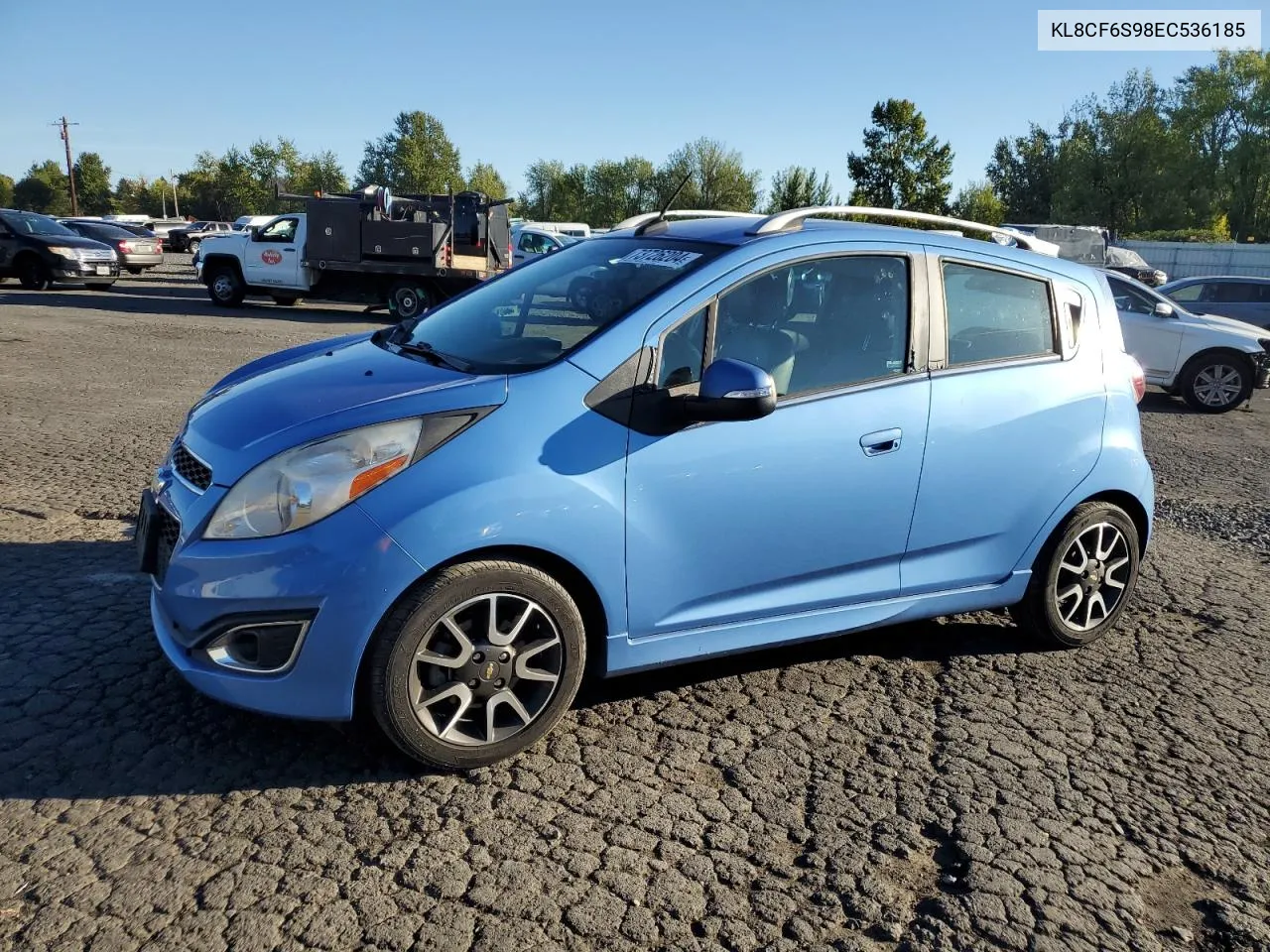 KL8CF6S98EC536185 2014 Chevrolet Spark 2Lt