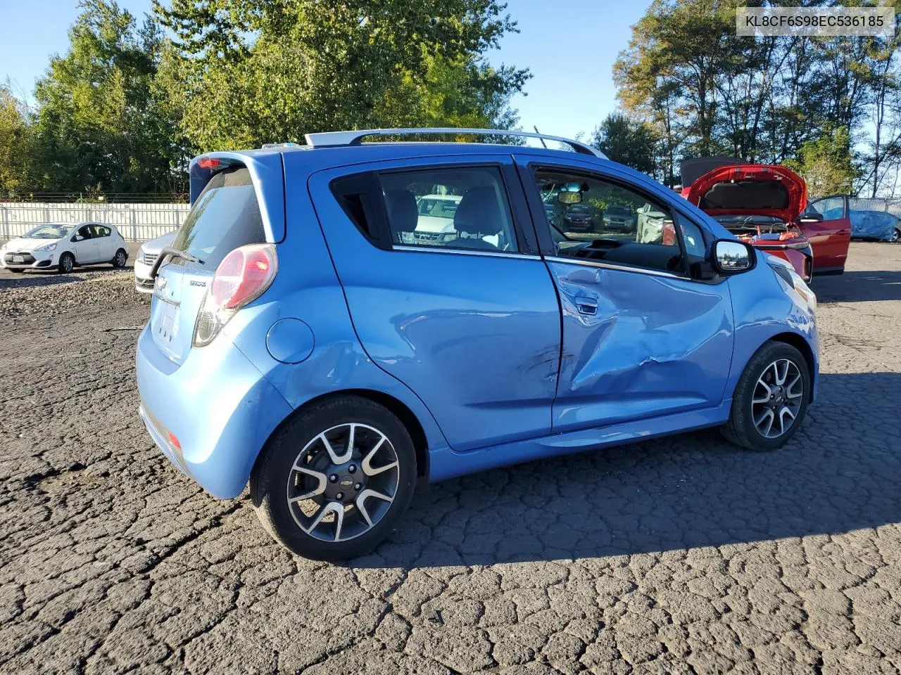 2014 Chevrolet Spark 2Lt VIN: KL8CF6S98EC536185 Lot: 73726204