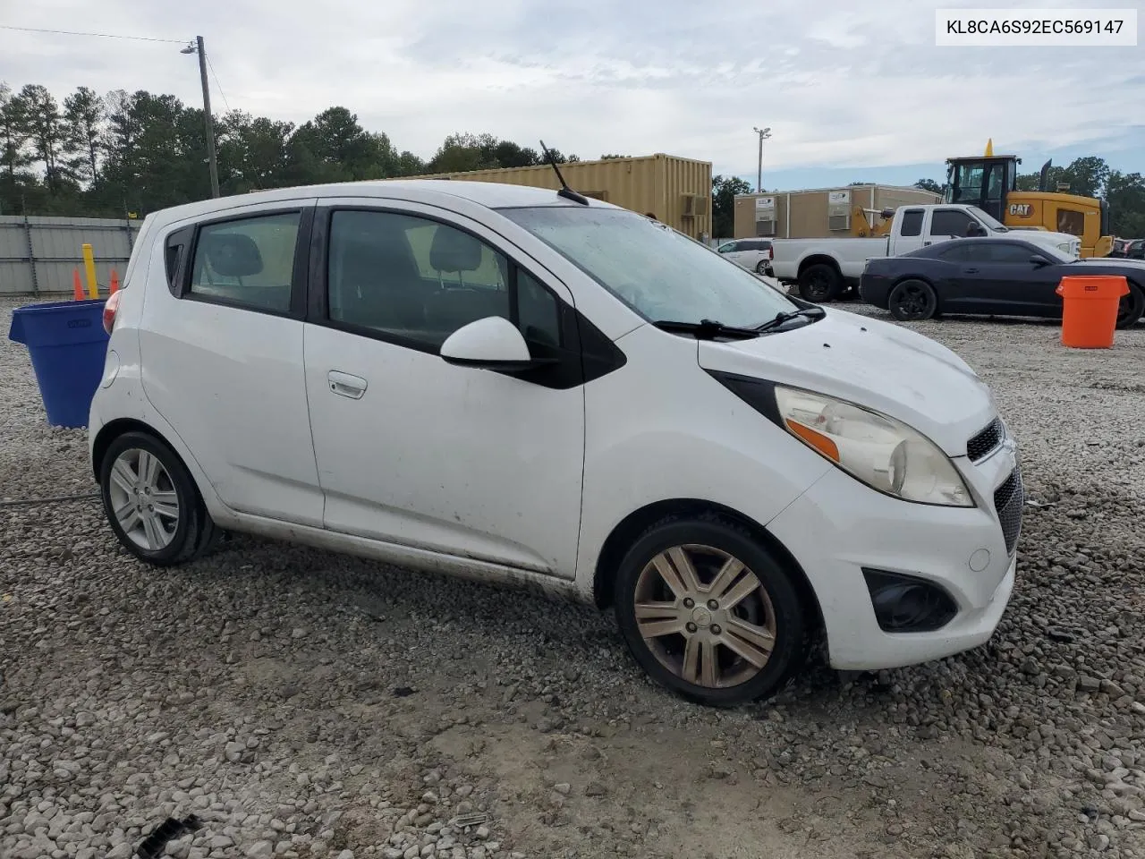 2014 Chevrolet Spark Ls VIN: KL8CA6S92EC569147 Lot: 74001674