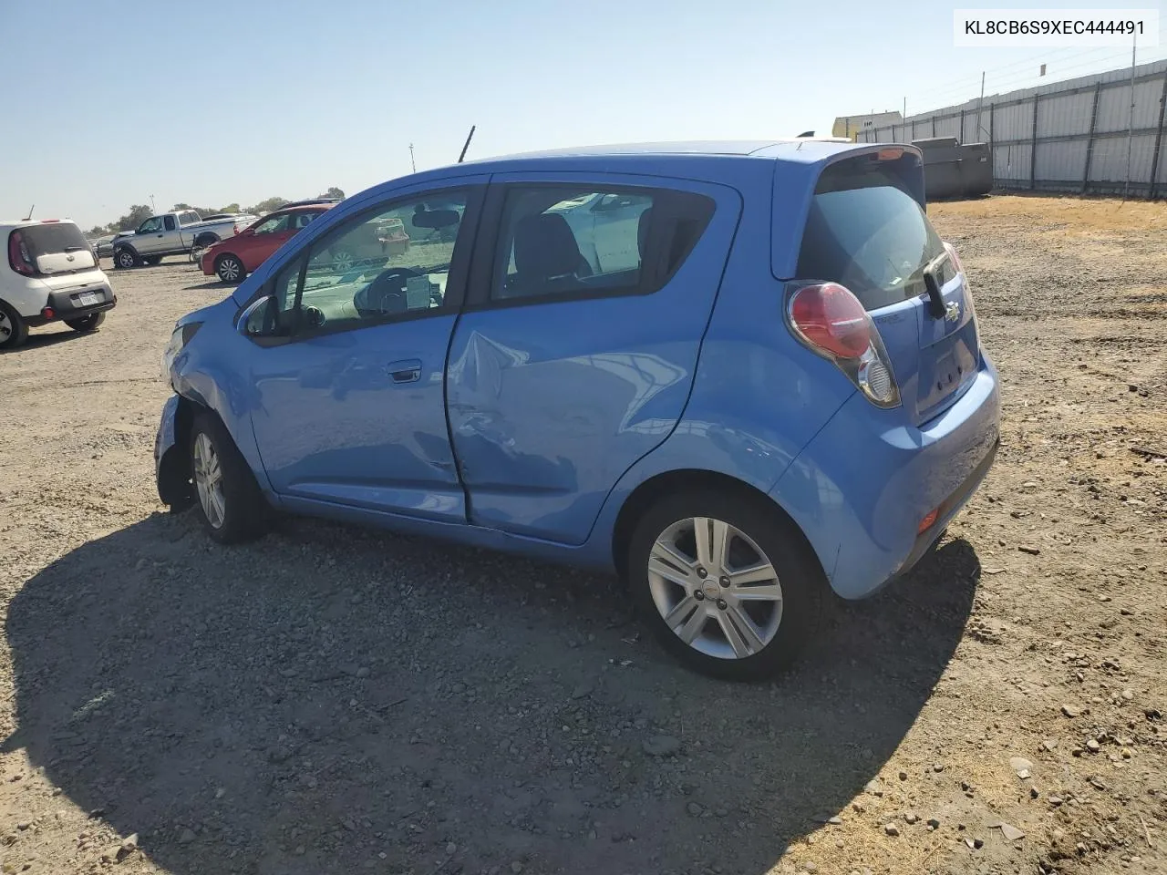 2014 Chevrolet Spark Ls VIN: KL8CB6S9XEC444491 Lot: 74025184