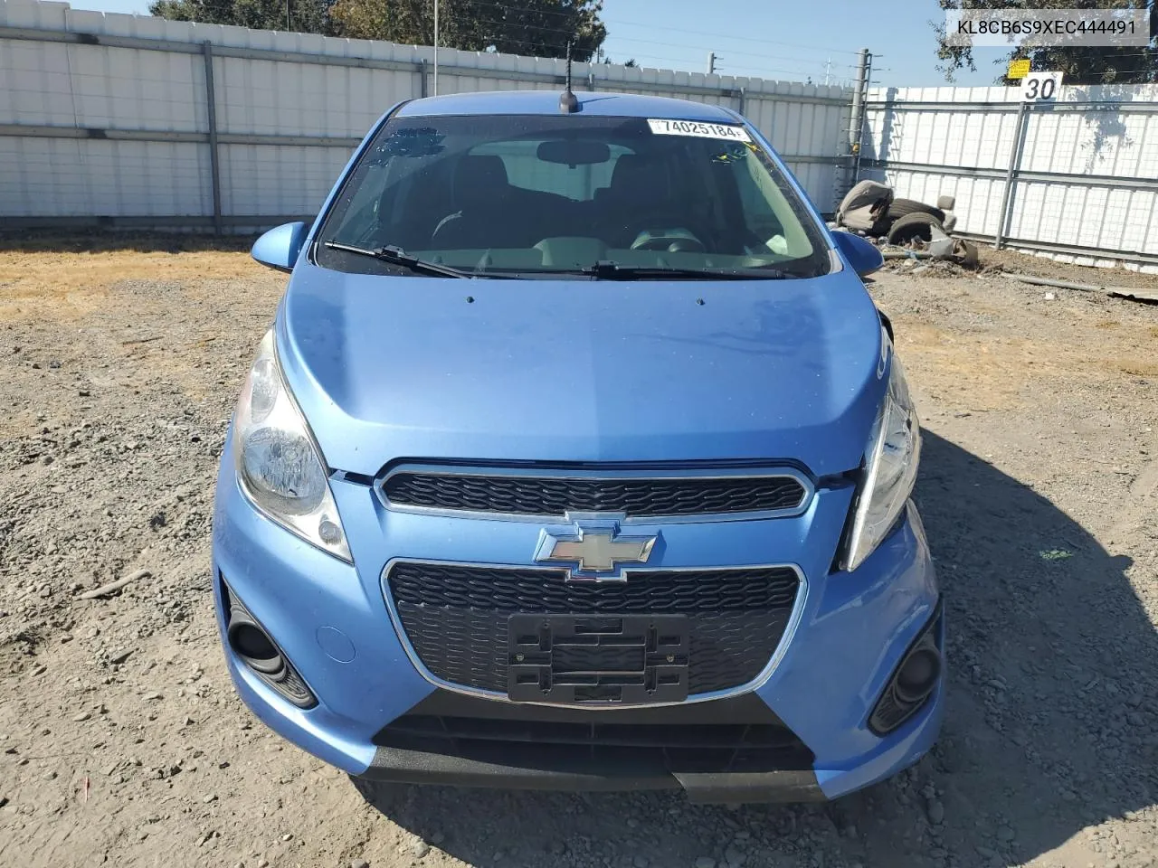 KL8CB6S9XEC444491 2014 Chevrolet Spark Ls