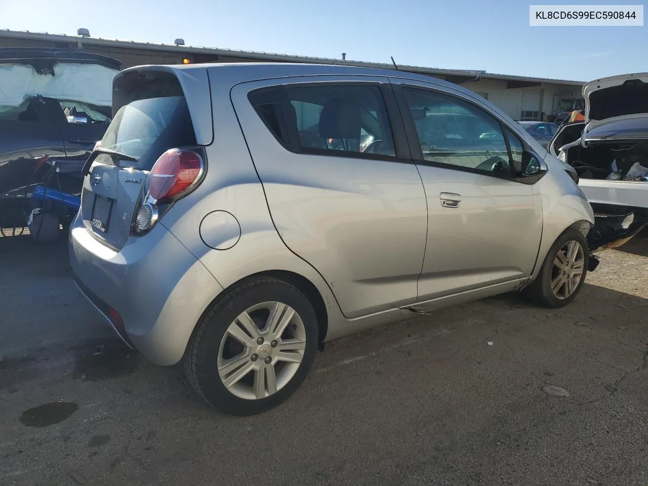 2014 Chevrolet Spark 1Lt VIN: KL8CD6S99EC590844 Lot: 74271224