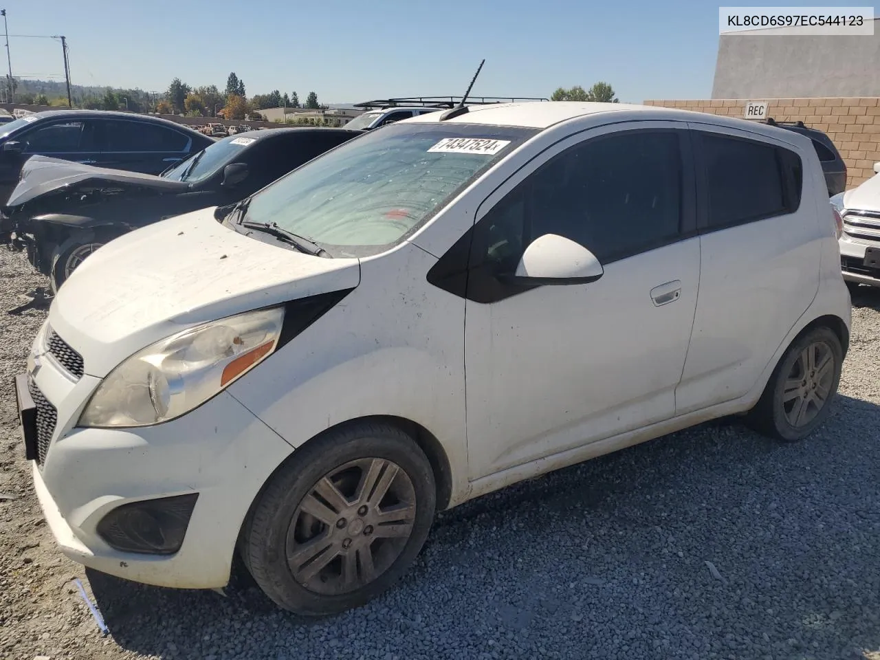 KL8CD6S97EC544123 2014 Chevrolet Spark 1Lt