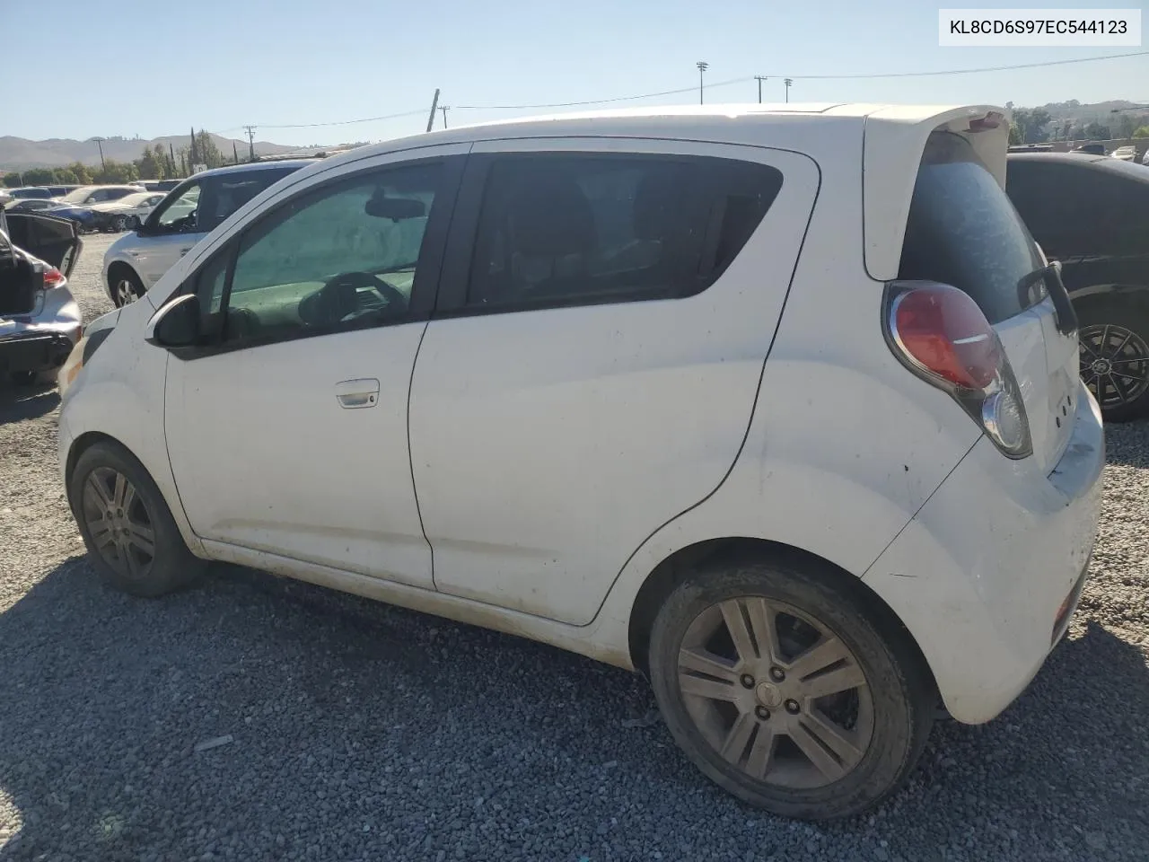 2014 Chevrolet Spark 1Lt VIN: KL8CD6S97EC544123 Lot: 74347524