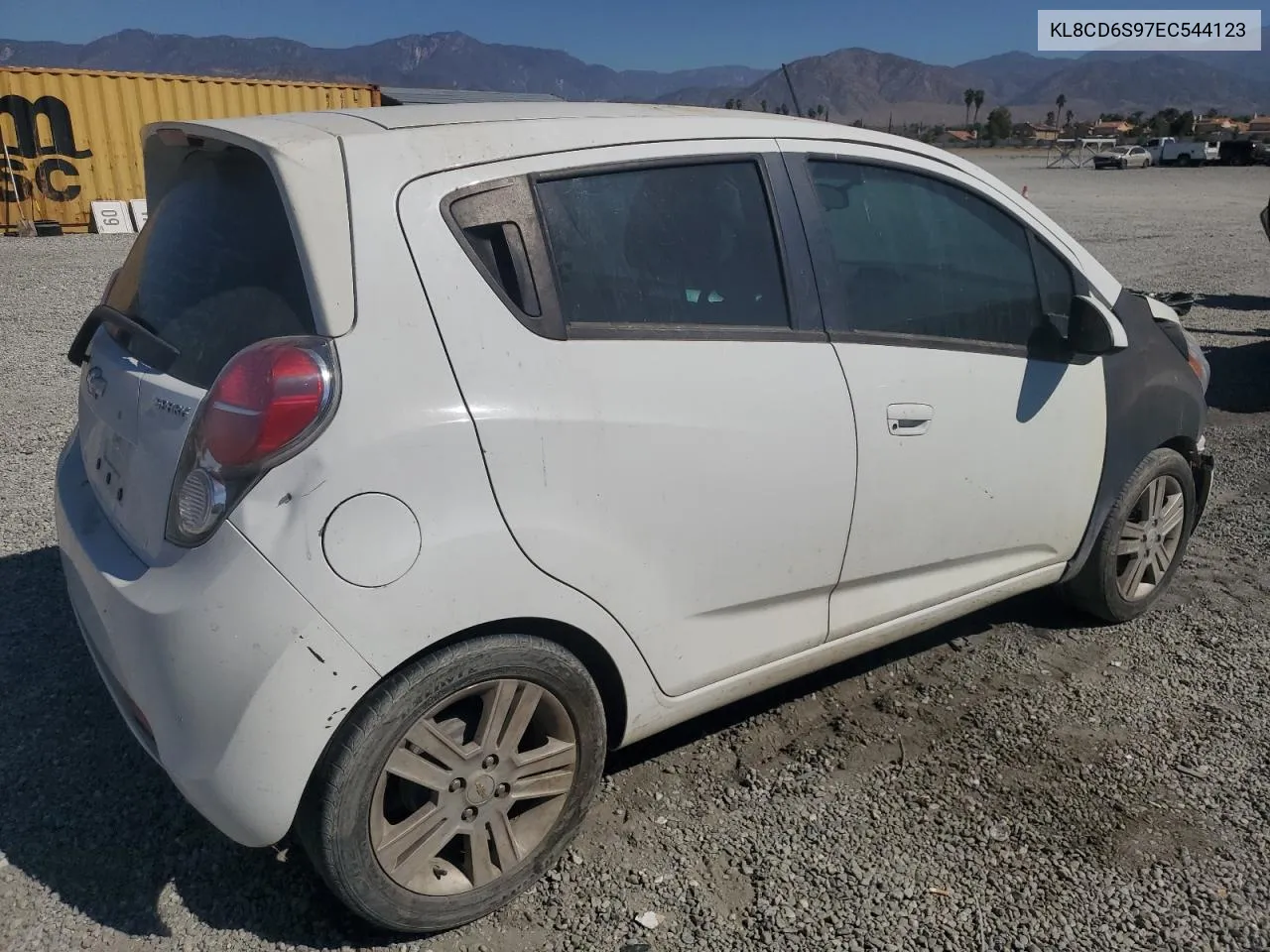 2014 Chevrolet Spark 1Lt VIN: KL8CD6S97EC544123 Lot: 74347524