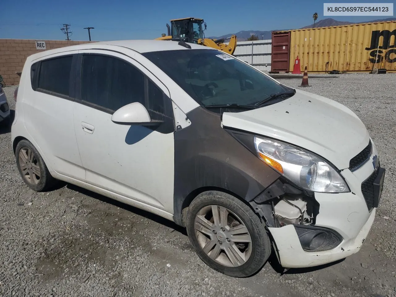 2014 Chevrolet Spark 1Lt VIN: KL8CD6S97EC544123 Lot: 74347524