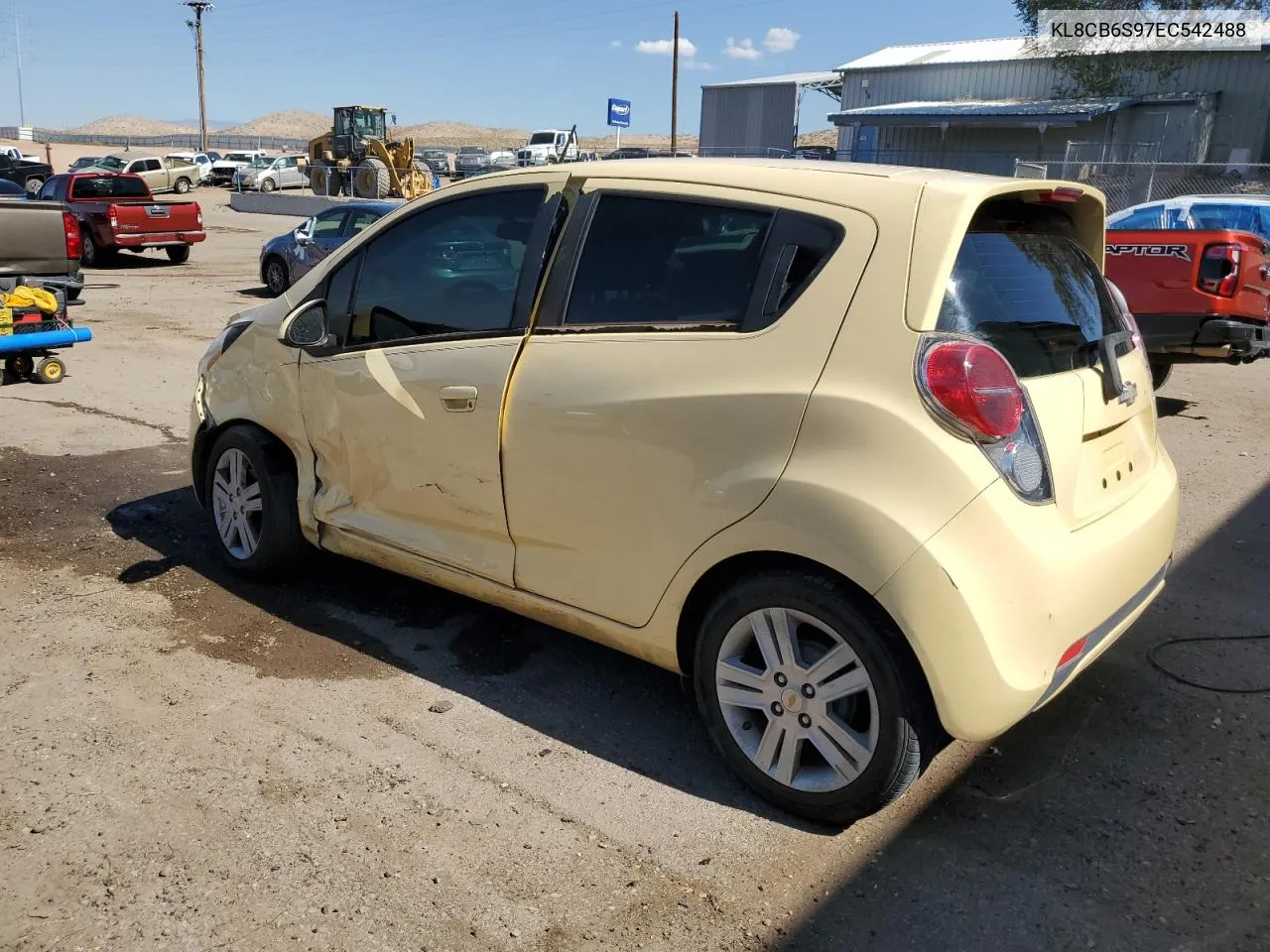 2014 Chevrolet Spark Ls VIN: KL8CB6S97EC542488 Lot: 74825854