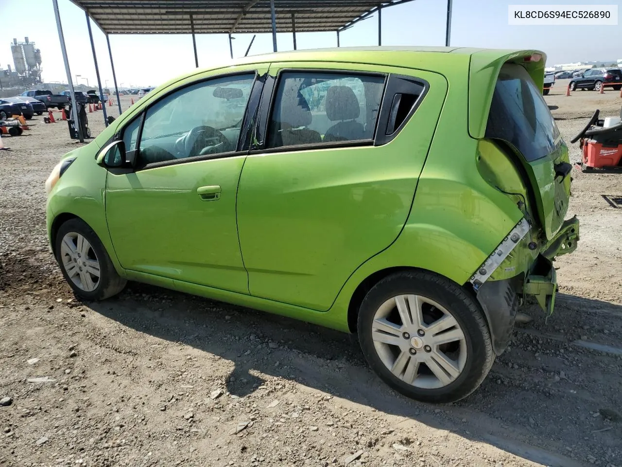 2014 Chevrolet Spark 1Lt VIN: KL8CD6S94EC526890 Lot: 75065494