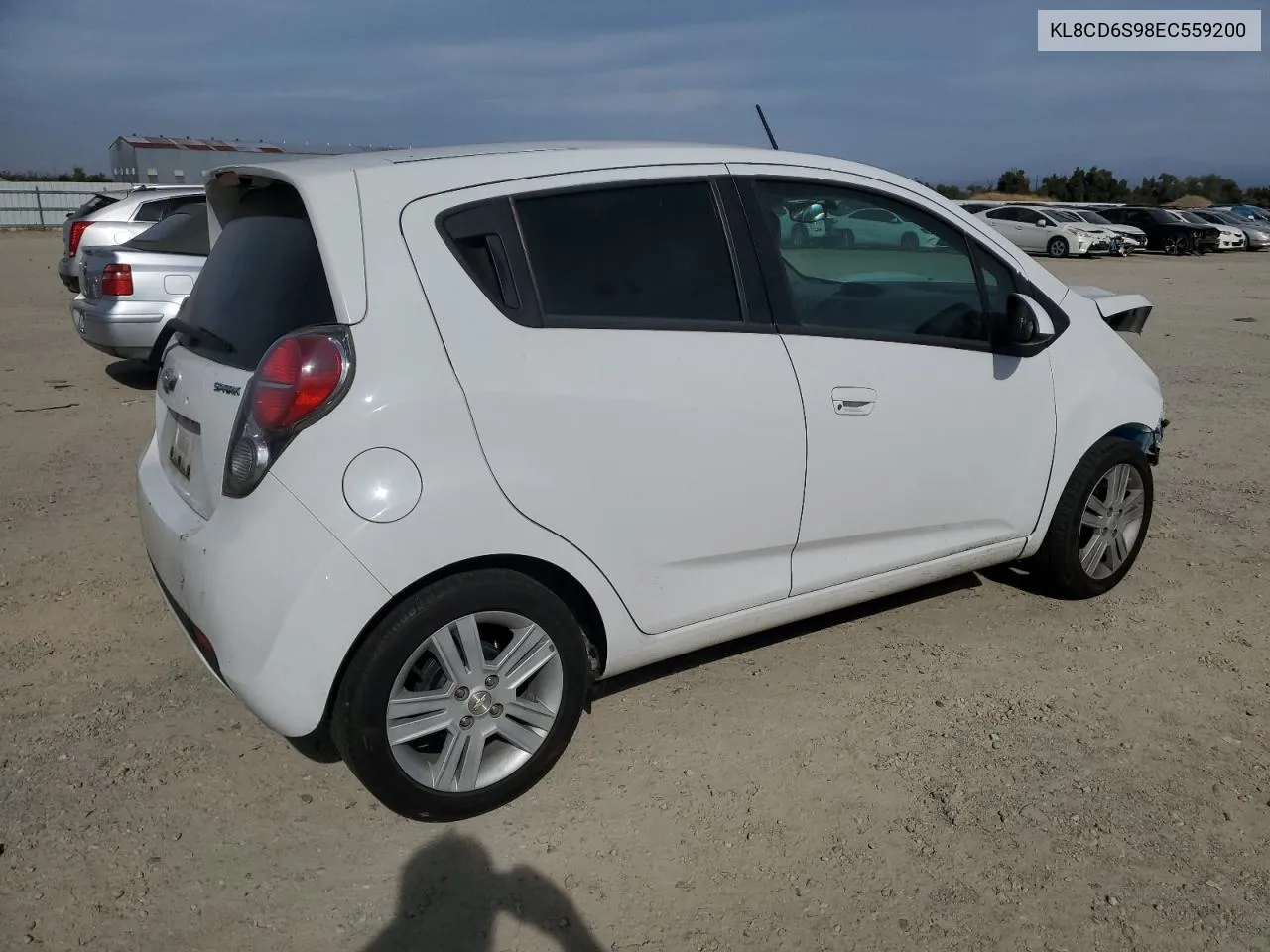 2014 Chevrolet Spark 1Lt VIN: KL8CD6S98EC559200 Lot: 75657154