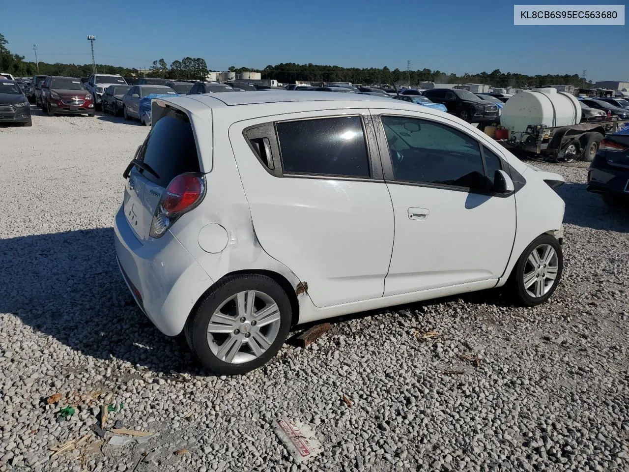 2014 Chevrolet Spark Ls VIN: KL8CB6S95EC563680 Lot: 76003504