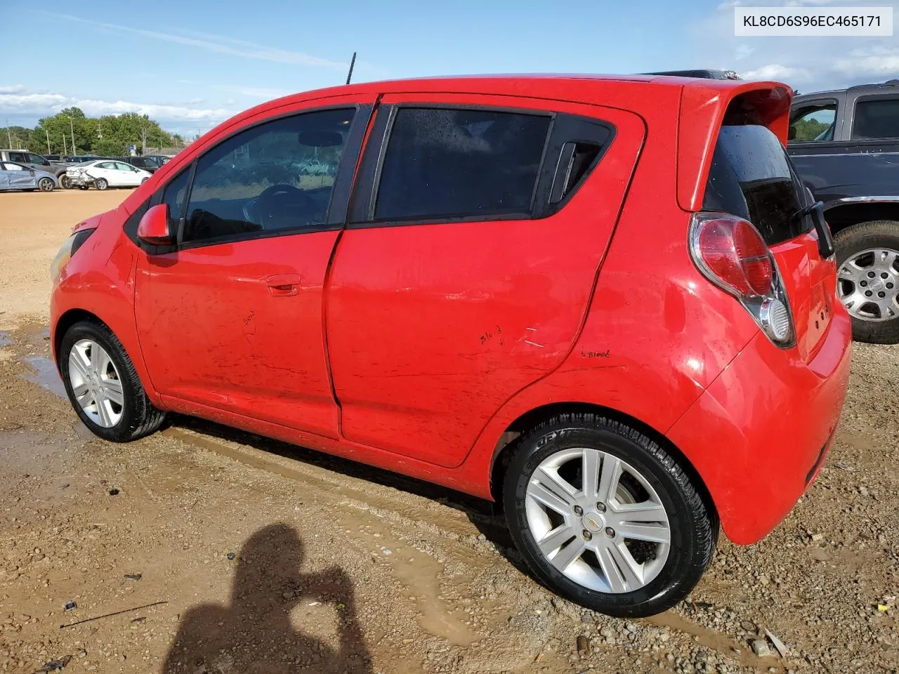 2014 Chevrolet Spark 1Lt VIN: KL8CD6S96EC465171 Lot: 76283294