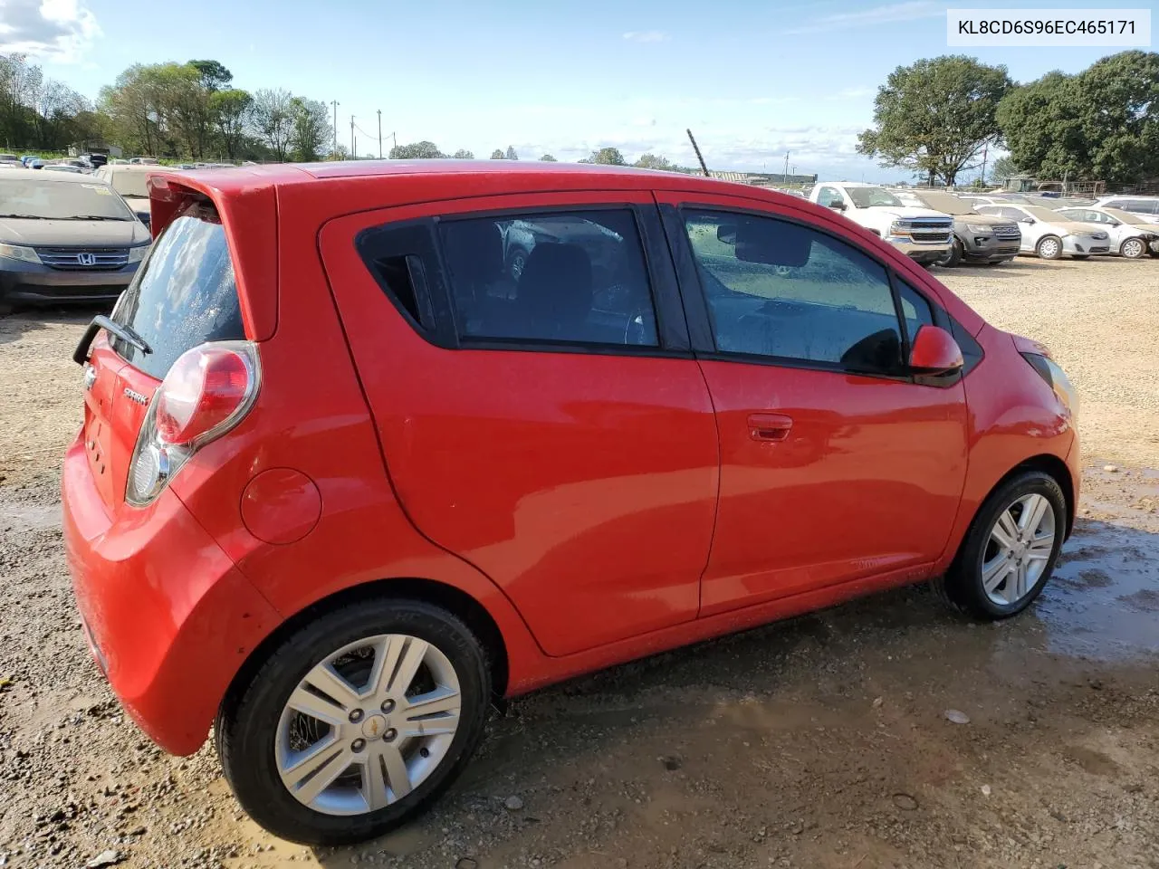 2014 Chevrolet Spark 1Lt VIN: KL8CD6S96EC465171 Lot: 76283294