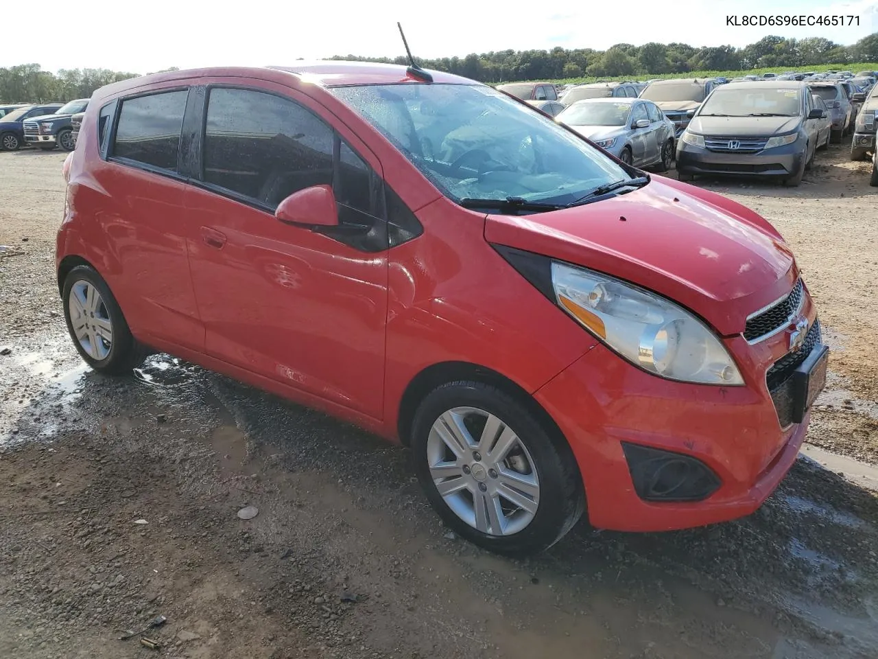 2014 Chevrolet Spark 1Lt VIN: KL8CD6S96EC465171 Lot: 76283294