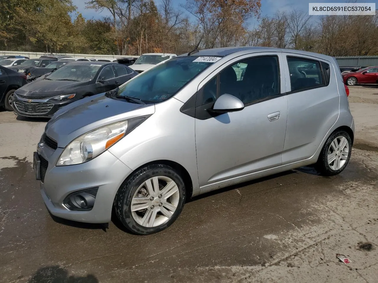 2014 Chevrolet Spark 1Lt VIN: KL8CD6S91EC537054 Lot: 77147004