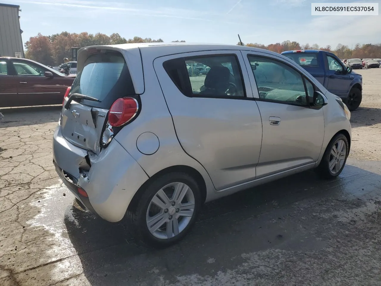 2014 Chevrolet Spark 1Lt VIN: KL8CD6S91EC537054 Lot: 77147004