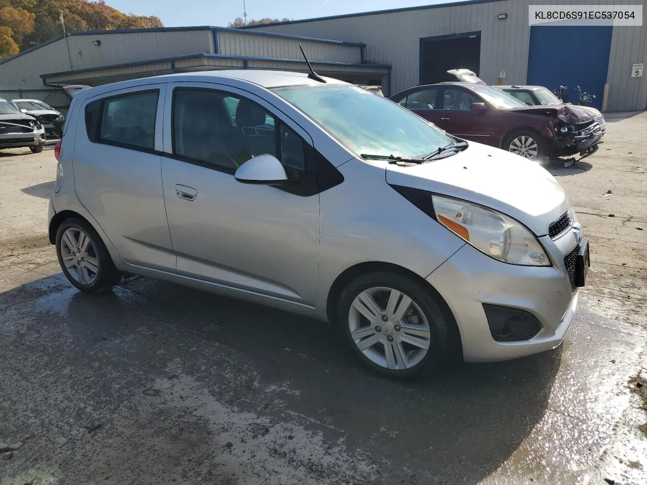 2014 Chevrolet Spark 1Lt VIN: KL8CD6S91EC537054 Lot: 77147004